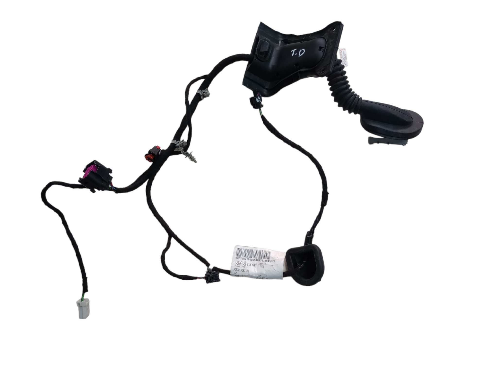 Chicote Porta T.d Fiat Toro 2022 4