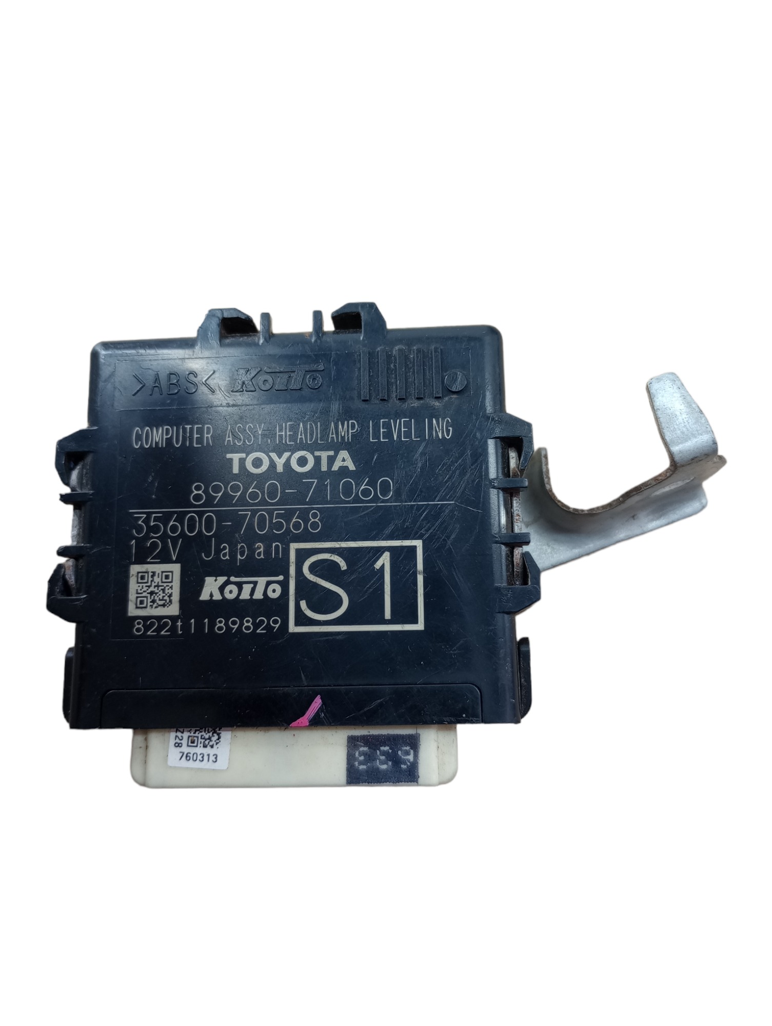 Modulo De Nivelamento Dos Faróis Toyota Hilux Sw4 2018 4