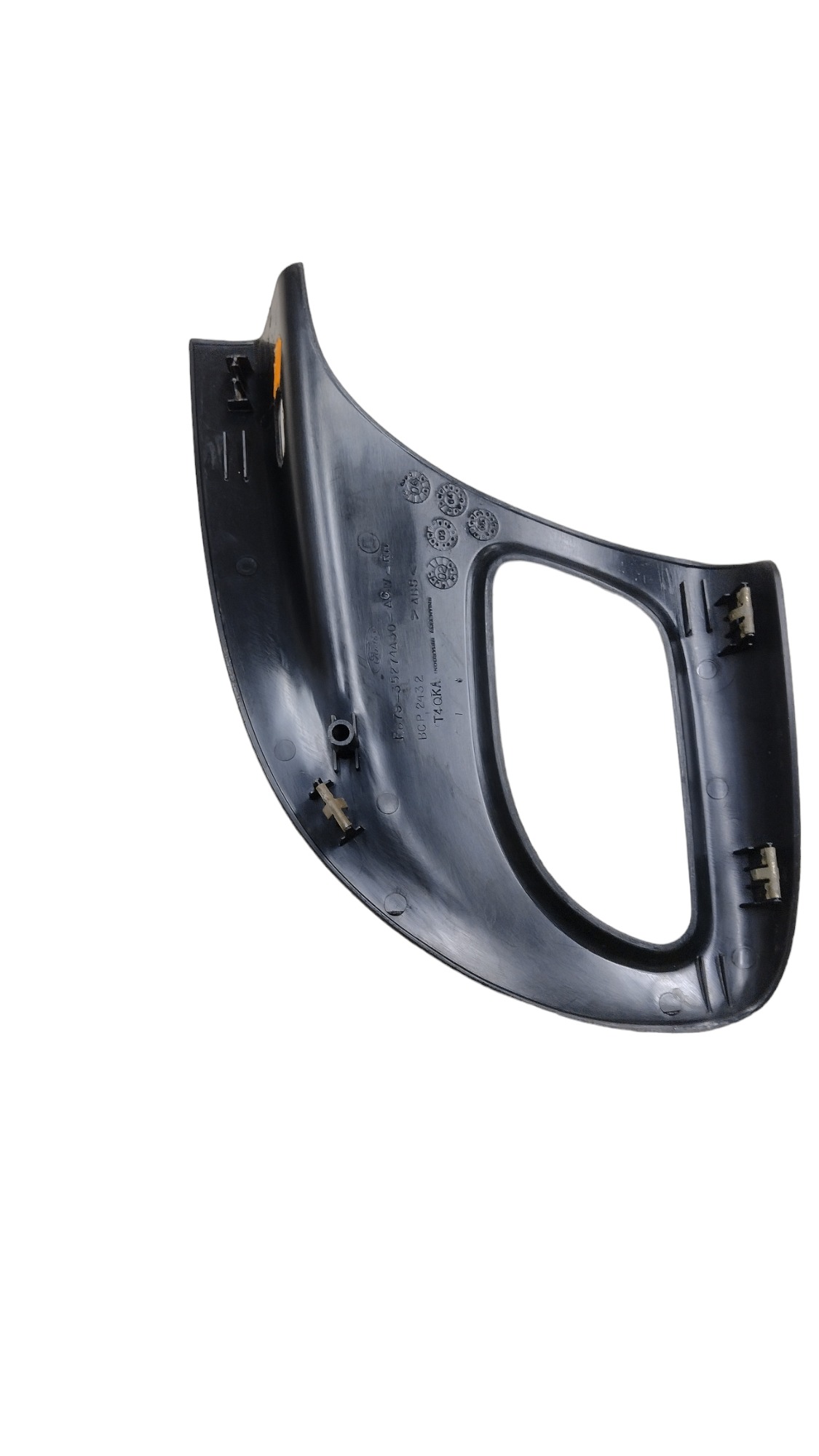 Moldura Maçaneta Interna T.d Ford Ranger 2007 Preto Traseira 2