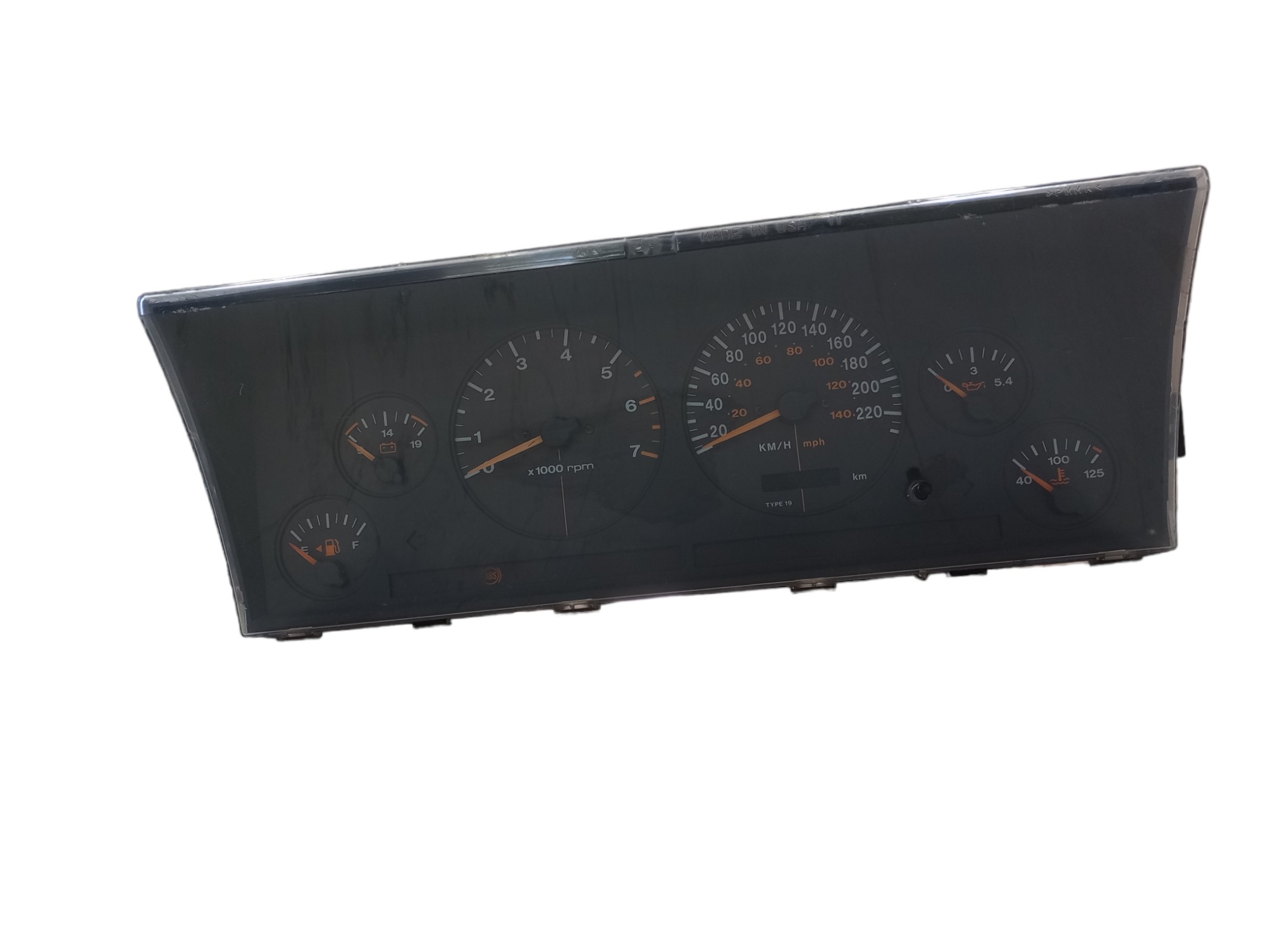 Painel De Instrumentos Jeep Cherokee 1997 56042791 Preto 3