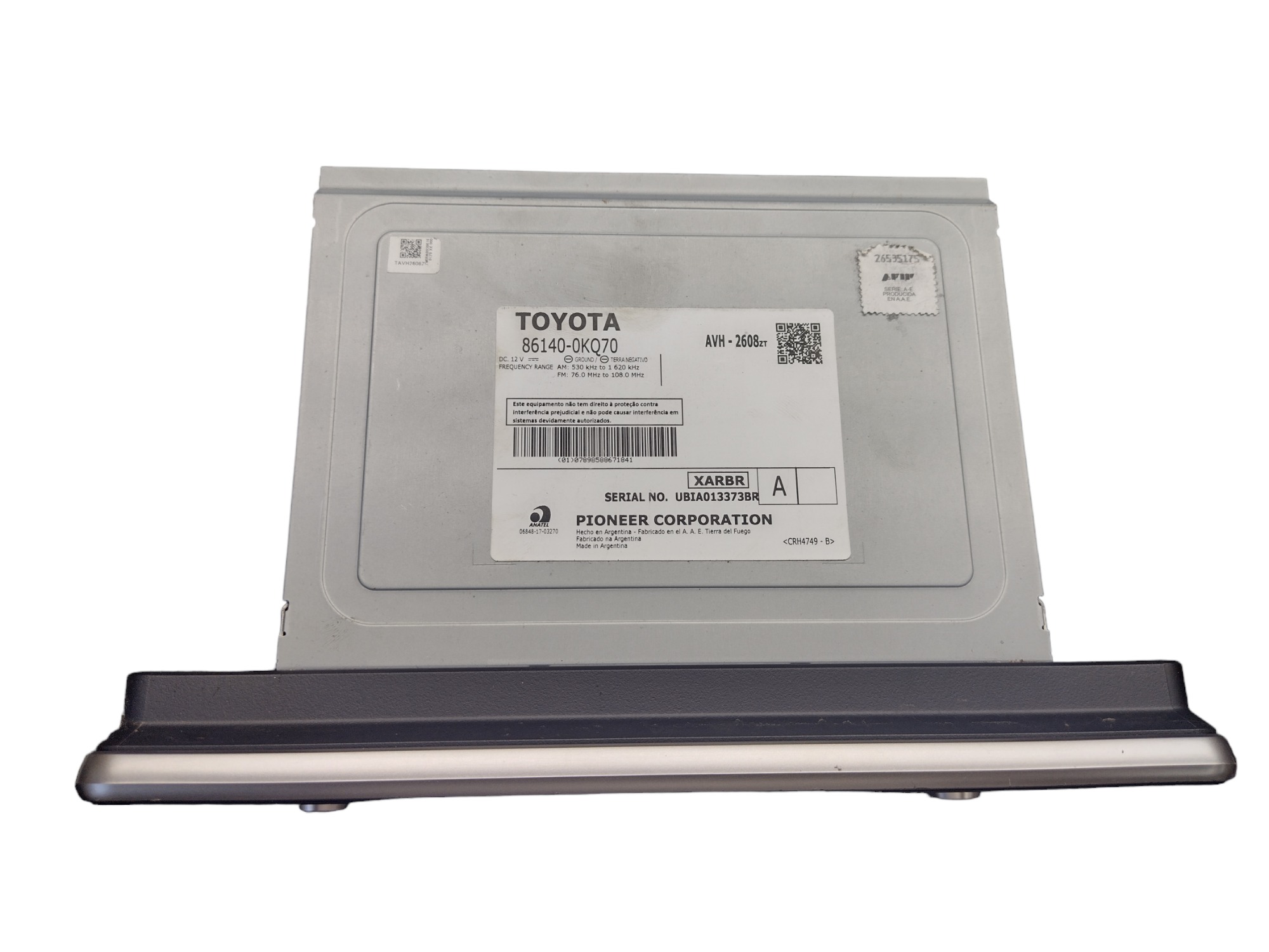 Rádio Multimídia  Hilux Srv 2.8 2021  Com Pequenos Detalhes 3