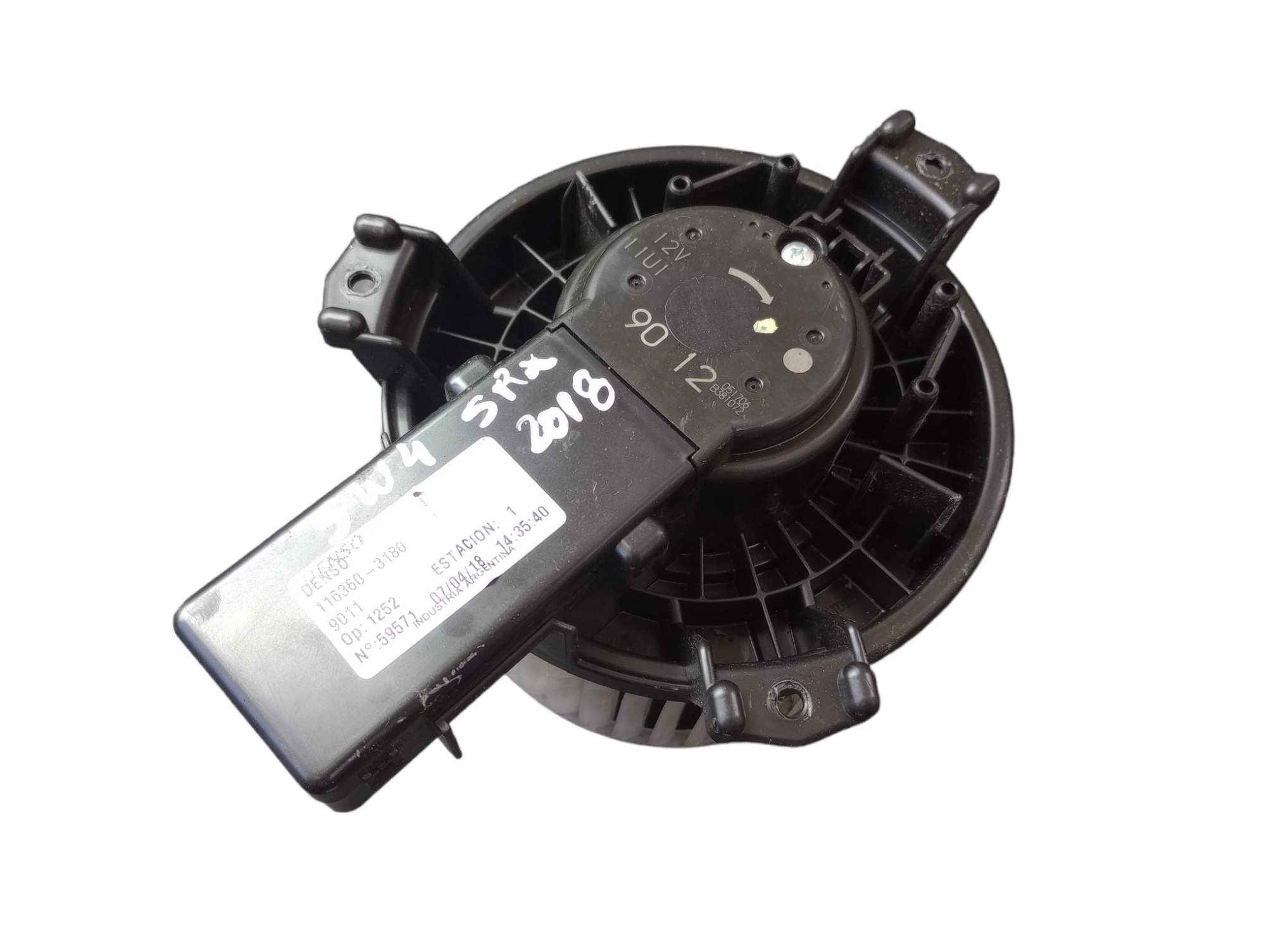 Motor Do Ar Forçado Hilux Sw4 2018 5