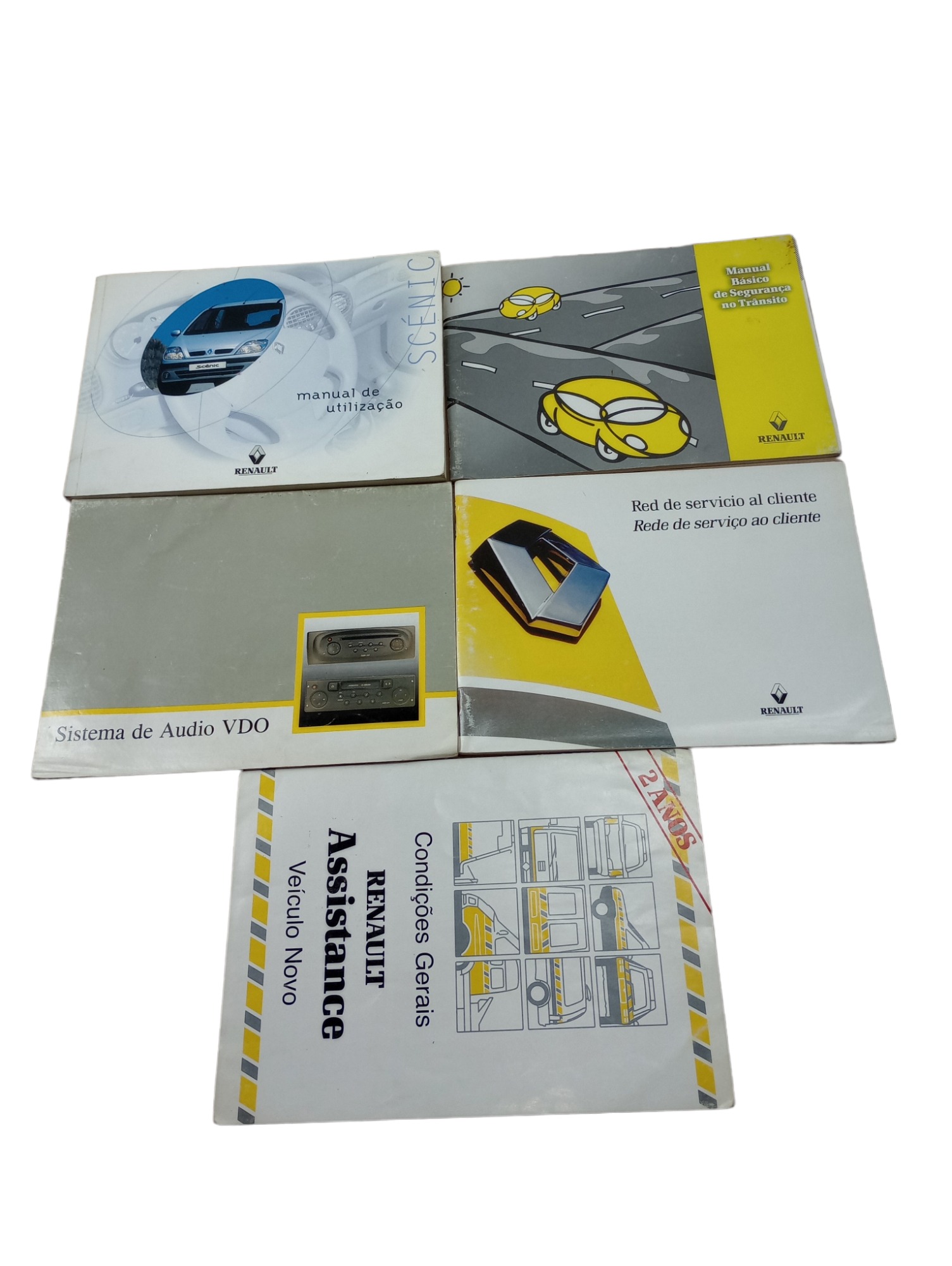 Manual Do Proprietário Renault Scenic 1.6 E 2.0 2000 2