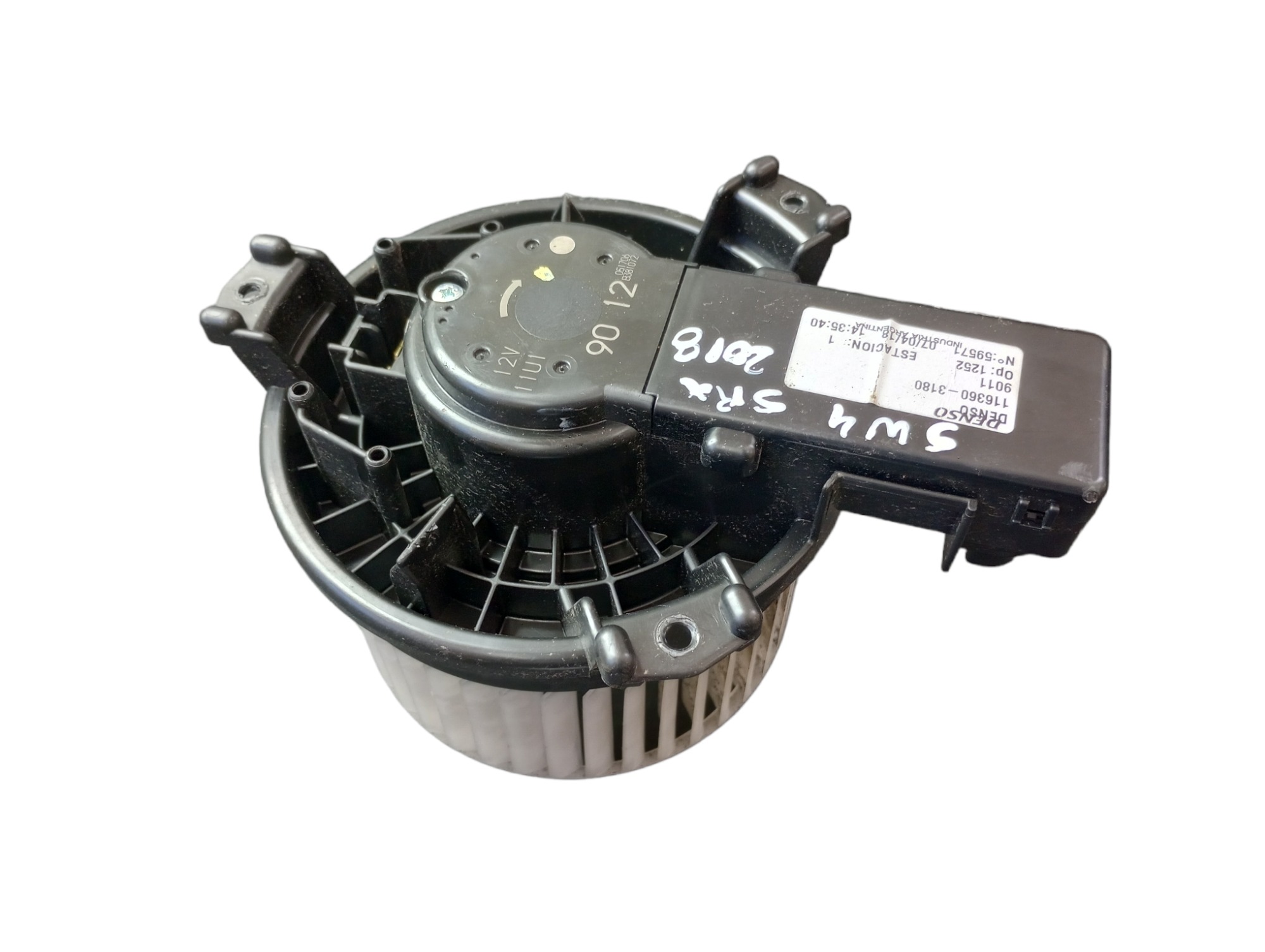 Motor Do Ar Forçado Hilux Sw4 2018 4