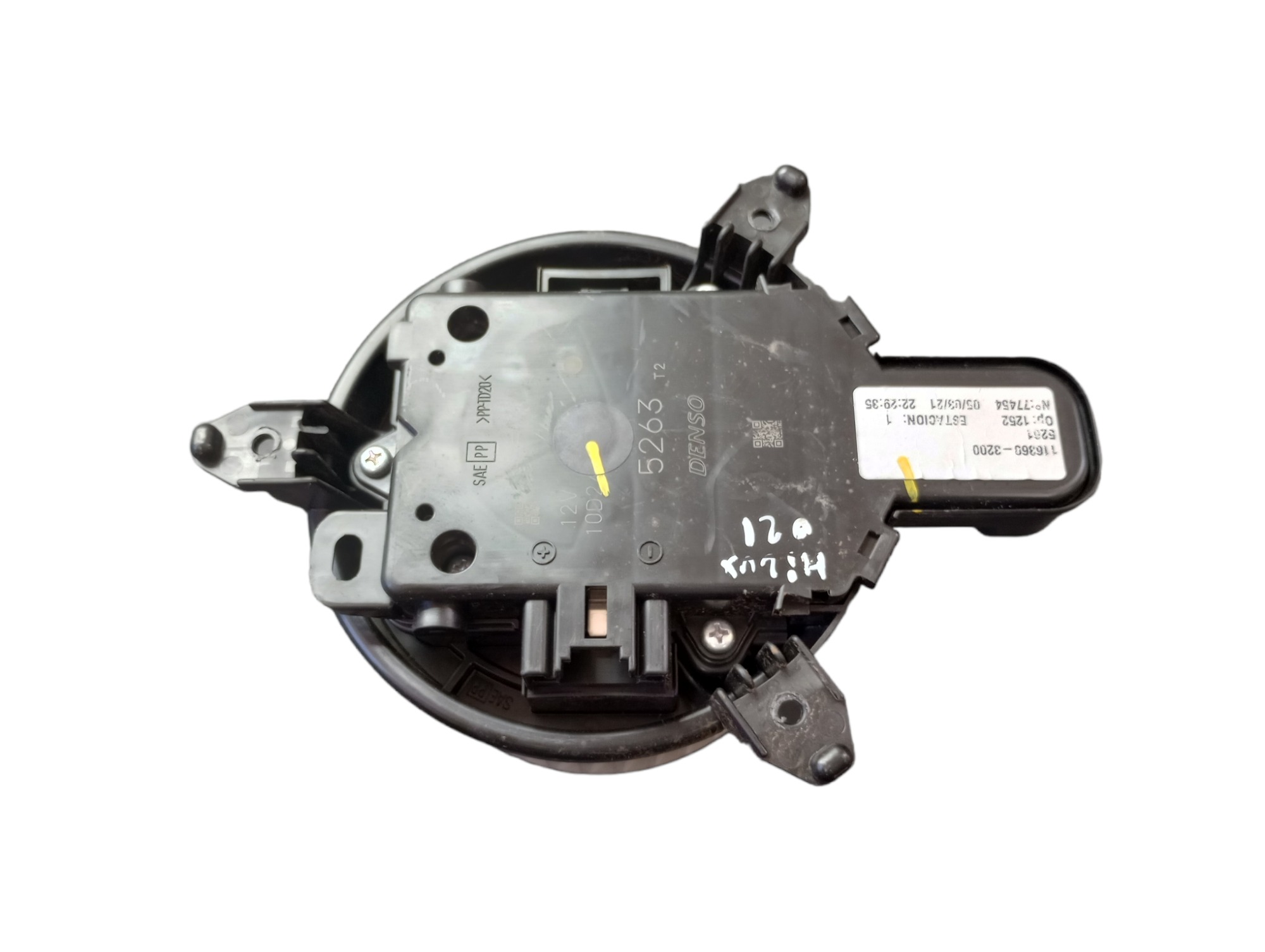 Motor Do Ar Forçado Hilux Srx 2.8 2021 5