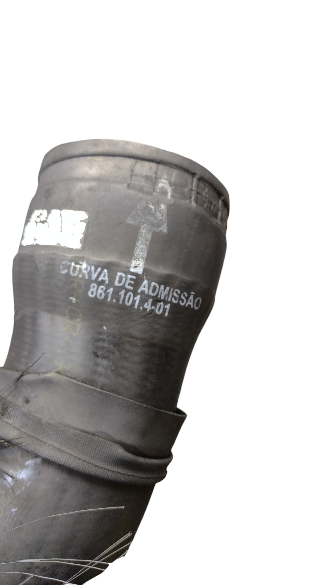 Mangueira Do Intercooler S10 2.8 Mwm 2001 Preto 5