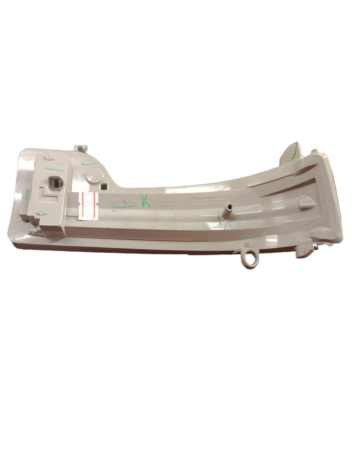 Pisca D.d Retrovisor Hilux 2017 Original 3