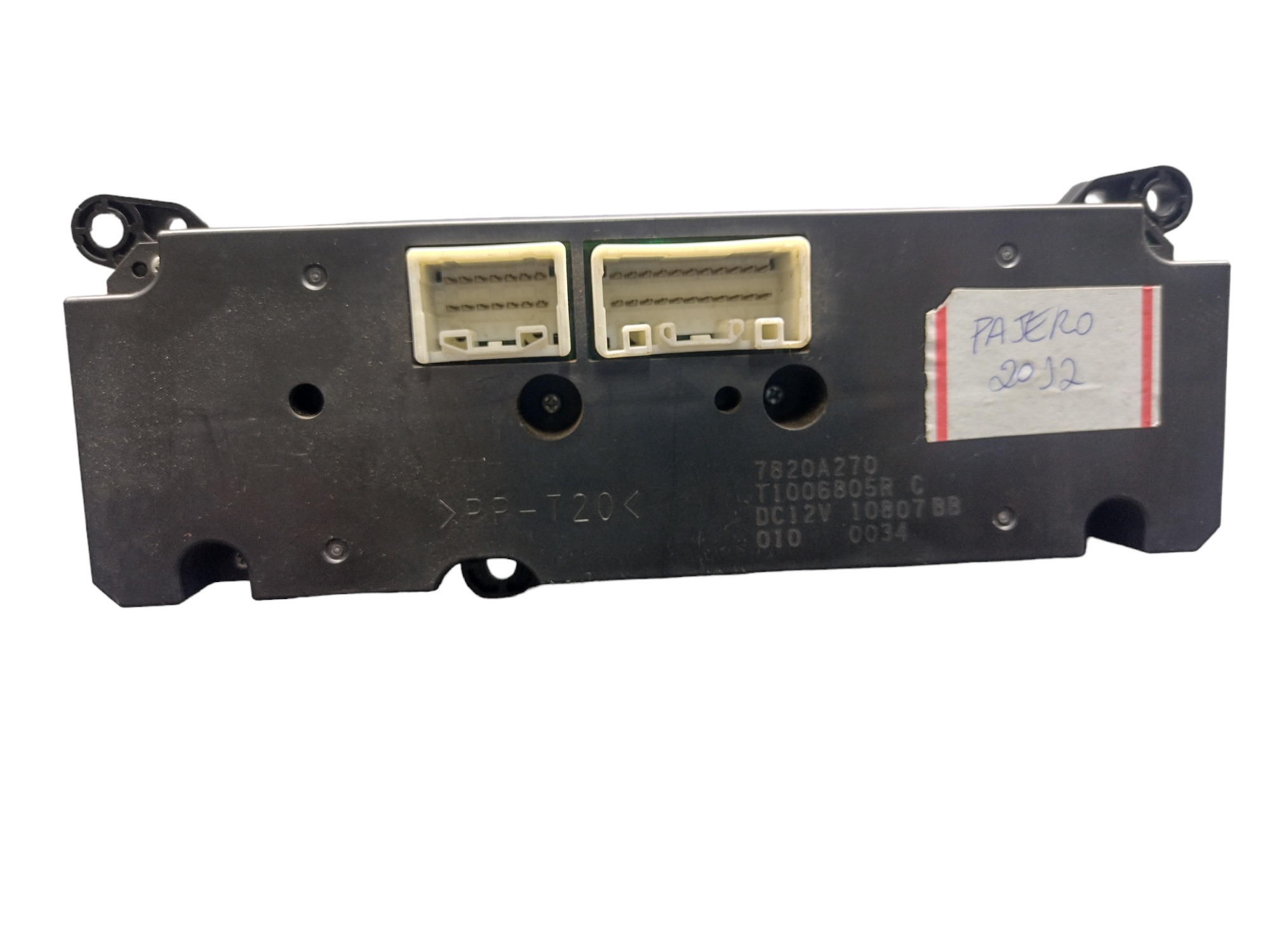 Comando Do Ar-condicionado Pajero Dakar 2012 4