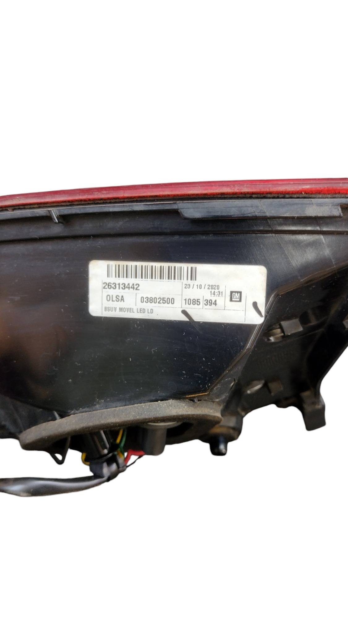 Lanterna T.e Tampa Gm Tracker 2021 Esquerdo Vermelho 7