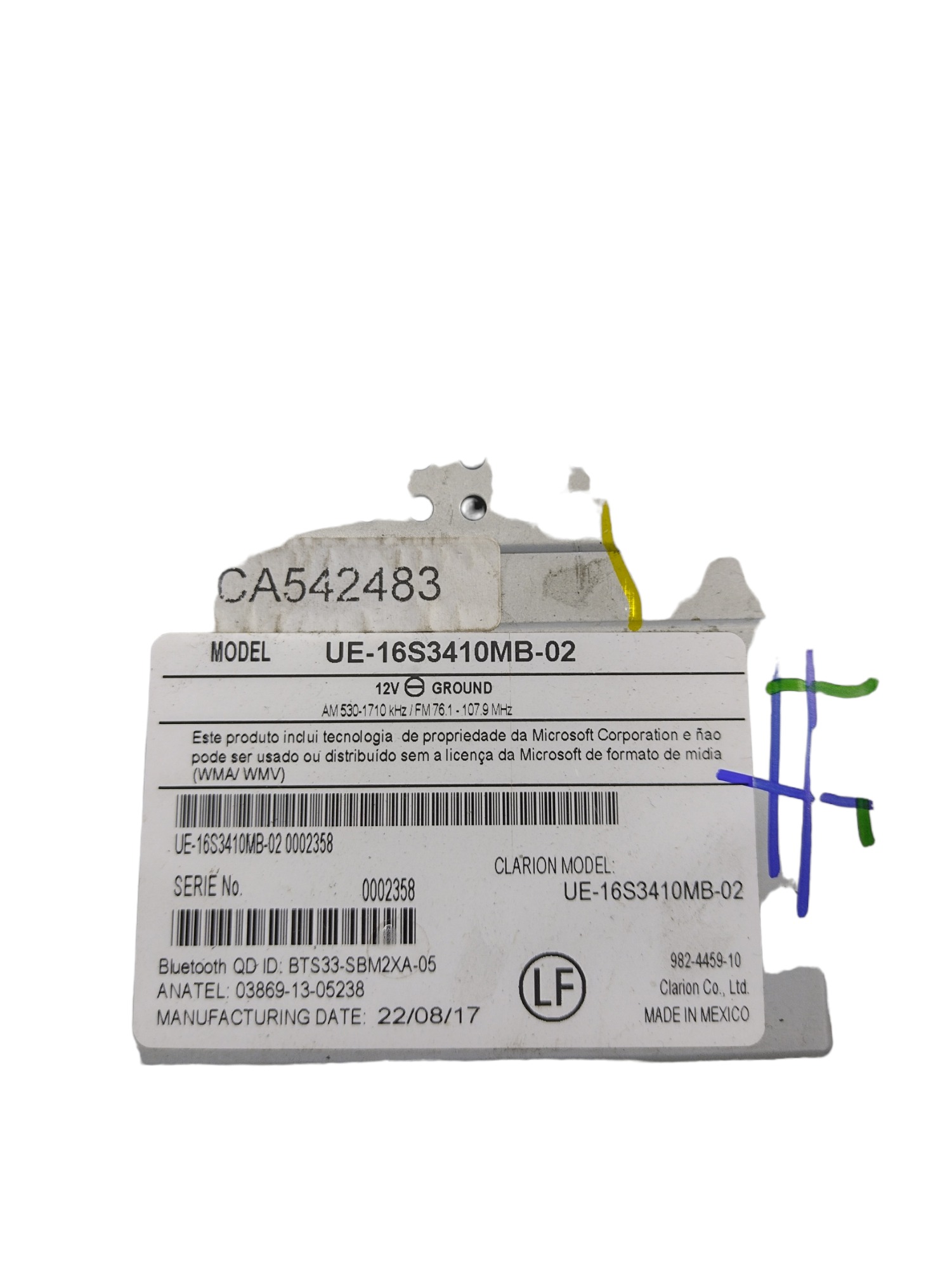 Multimídia Original Pajero Dakar 2018 Ca542483 4