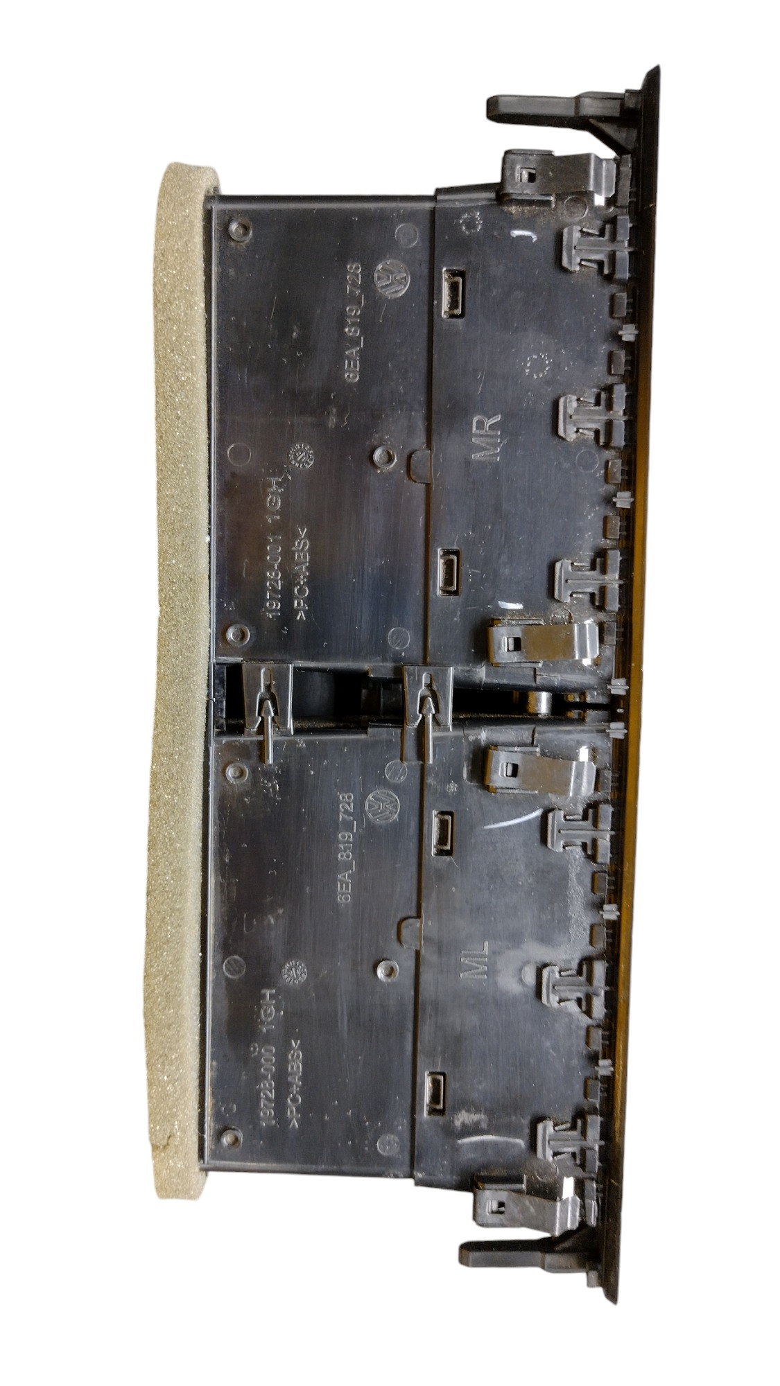 Difusor De Ar Painel Central Vw Nivus 2023 Com Detalhe 3