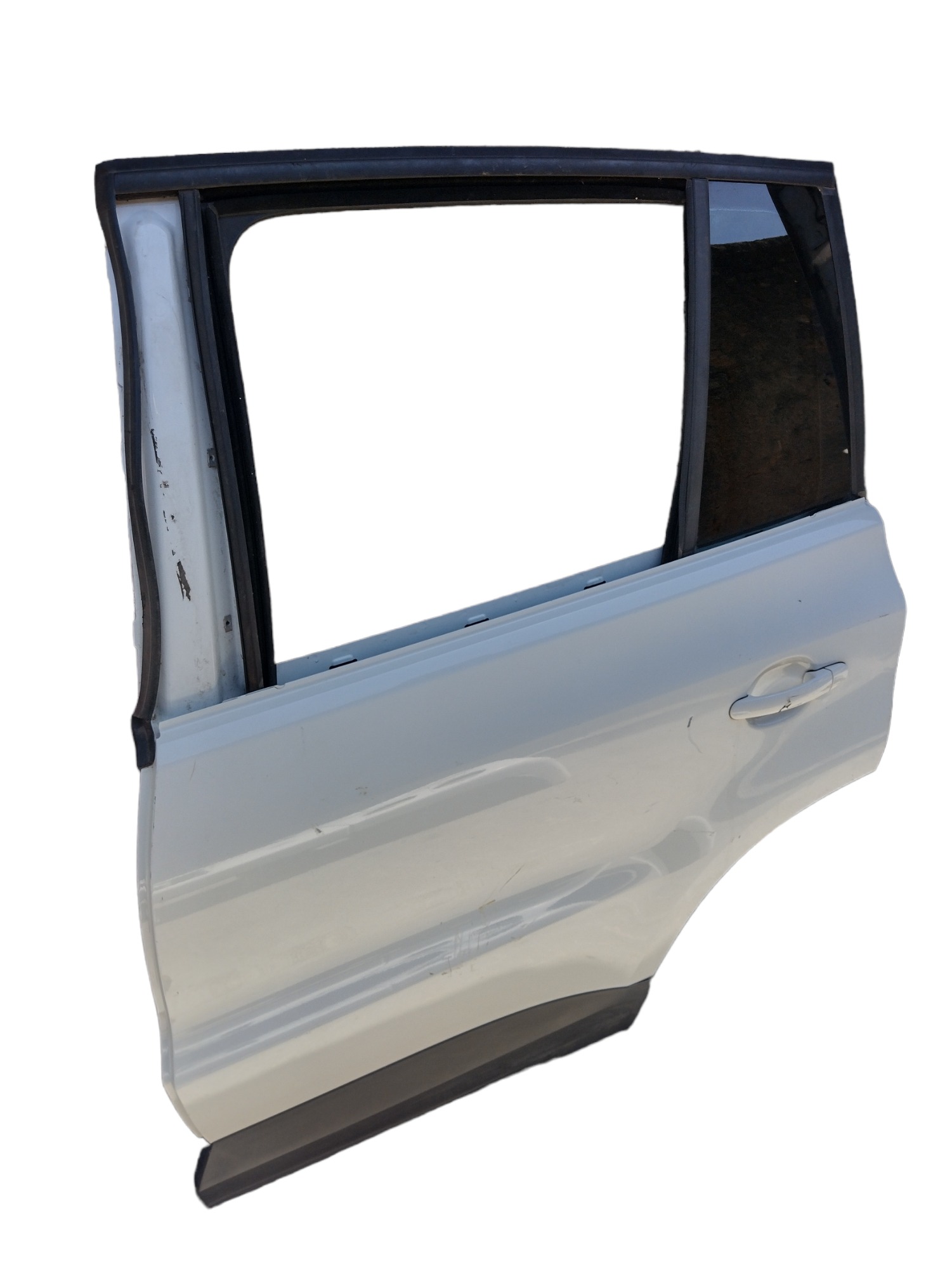 Porta Traseira Esquerda Vw Tiguan 2017 Traseira Esquerdo Prateado 2