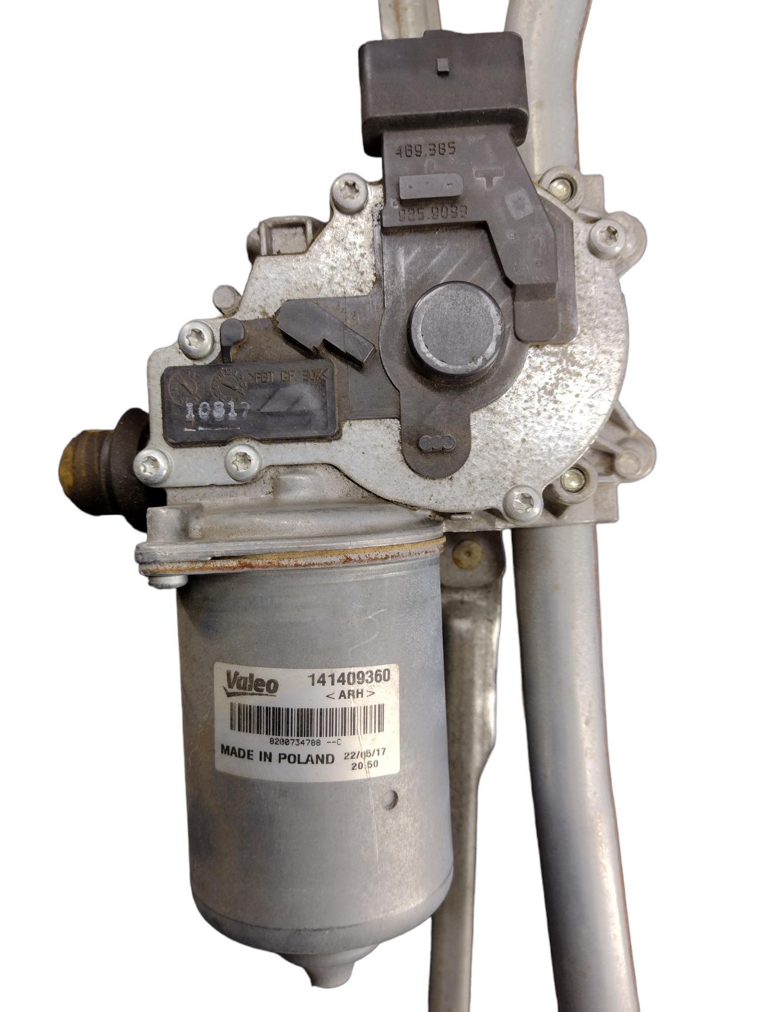 Motor Do Limpador Parabrisa Com Galhada Master 2018 4