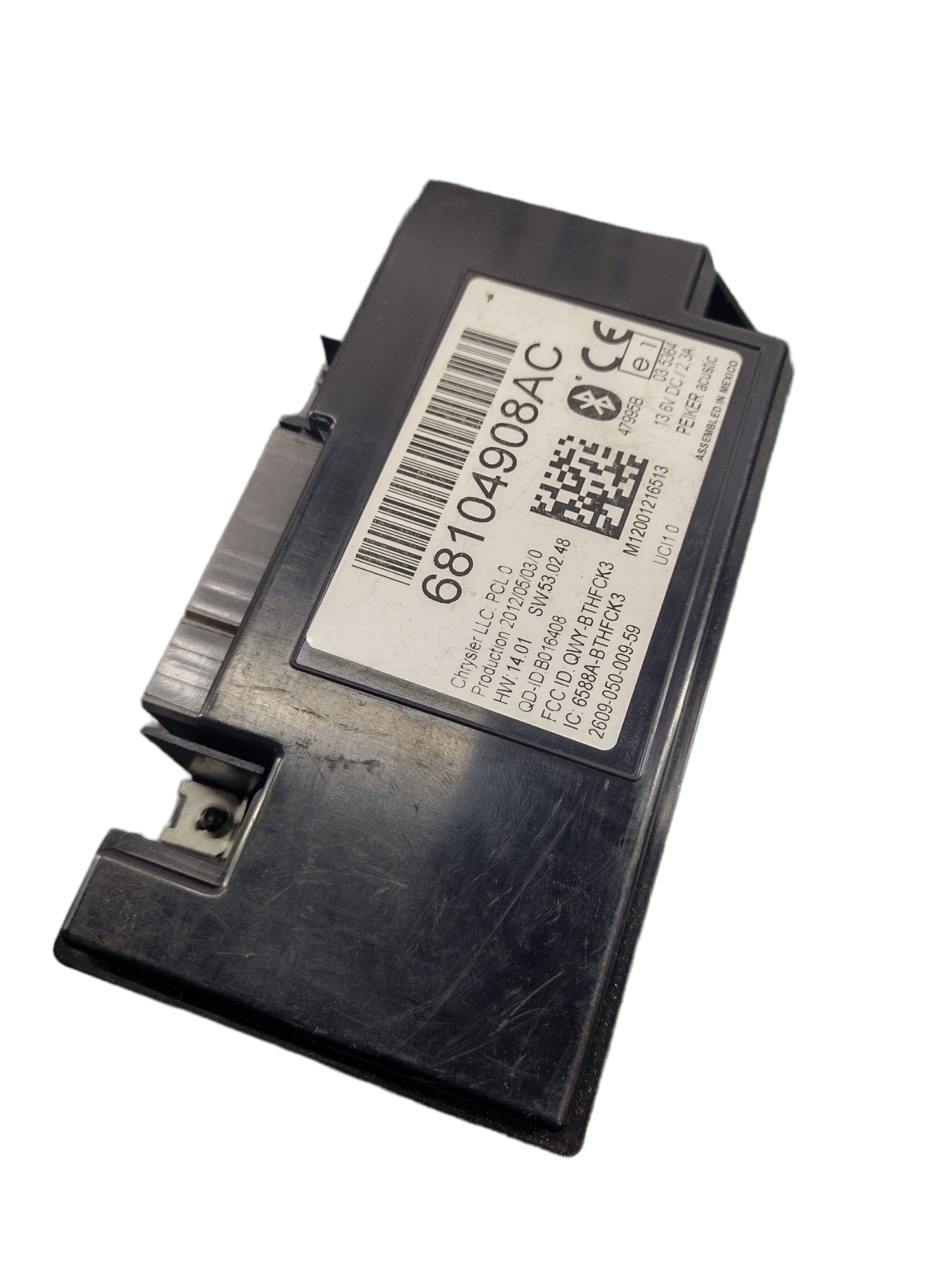 Módulo Bluetooth Dodge Ram 2012 68104908ac 3