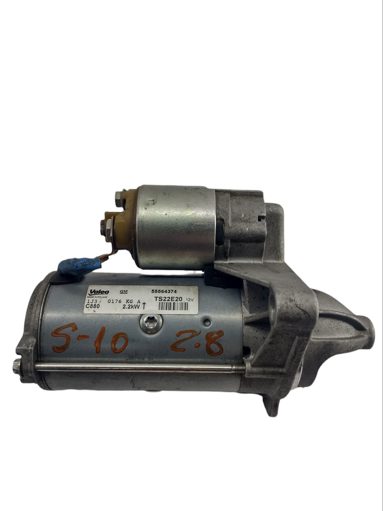 Motor De Arranque Gm S10 2.8 200cv 2016 55564374 4