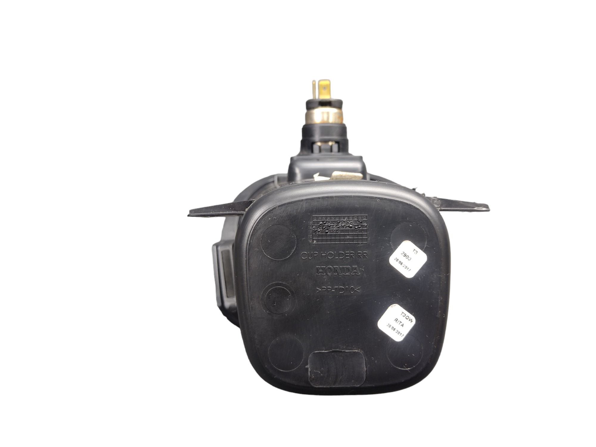Porta Objetos Central Tomada 12v Honda Hrv 2017 Preto 3