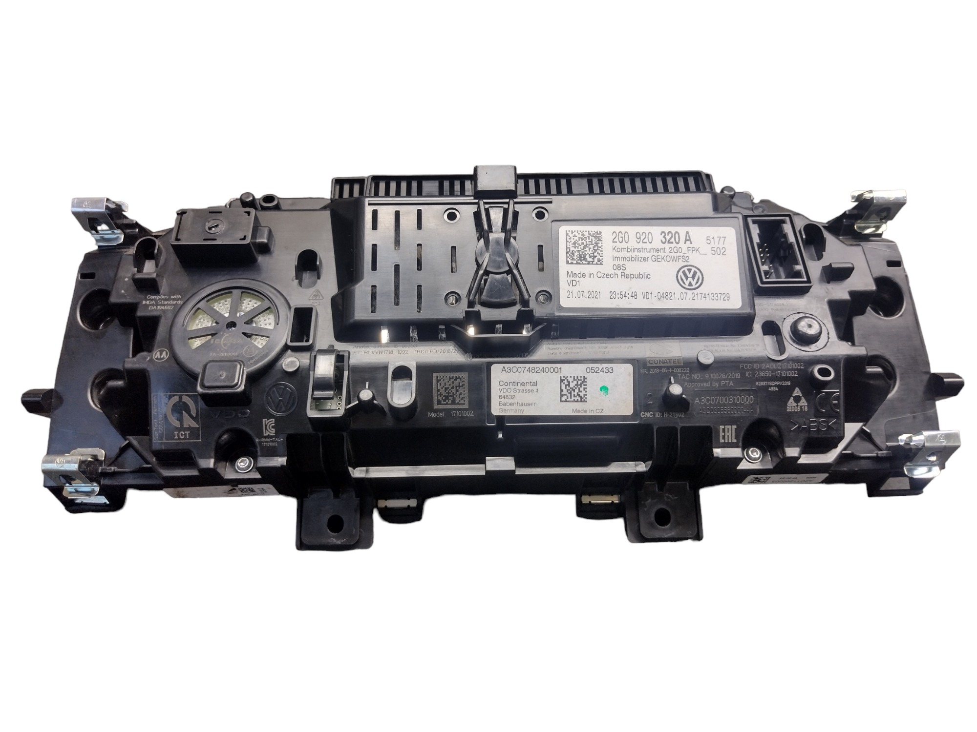 Painel De Instrumentos Vw Nivus 1.0 2021 Automático 4