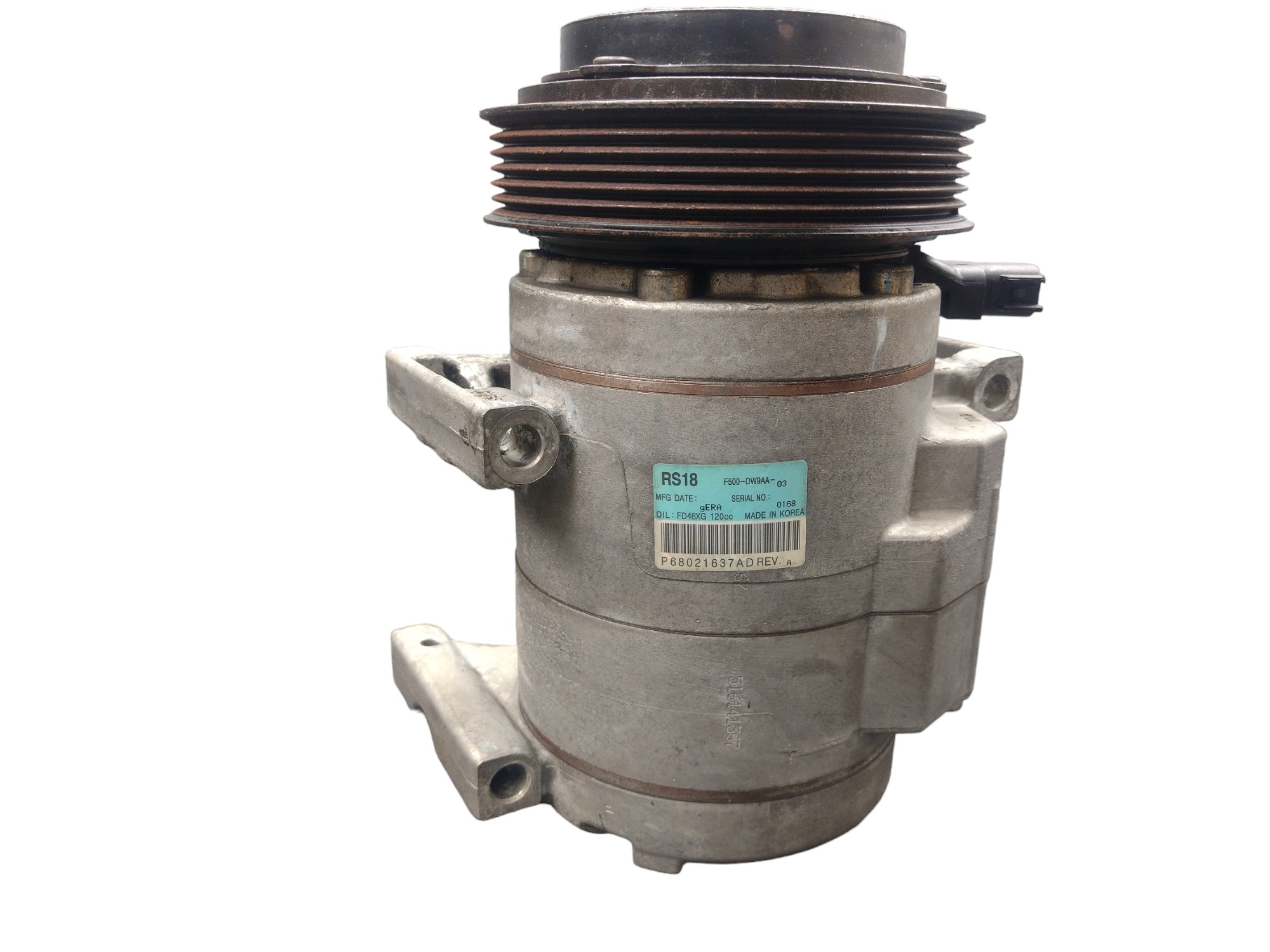 Compressor Do Ar Condicionado Grand Cherokee 3.6 V6 2011 2