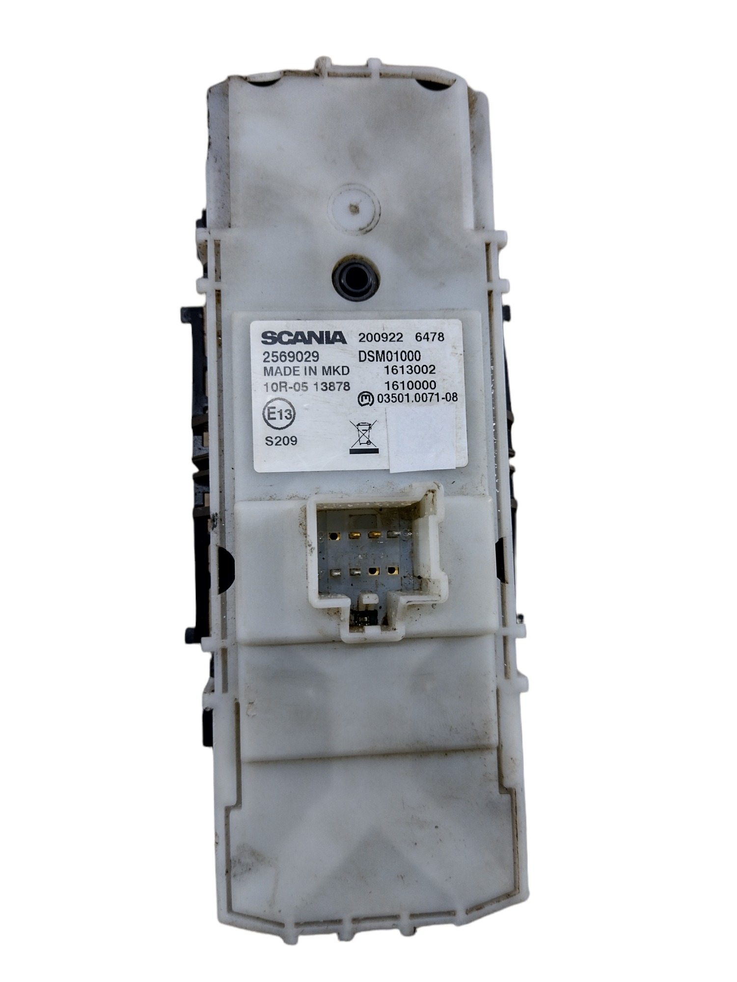 Comando Vidro L.d Com Trava Scania R500 2020 2