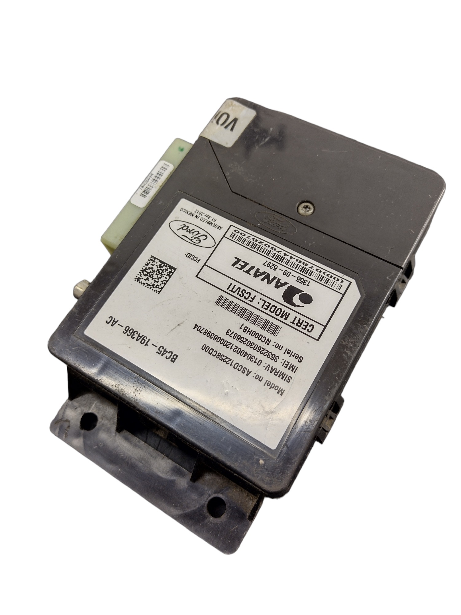 Módulo Rastreador Ford Cargo 2423 2013 Bc45-19a366-ac 2