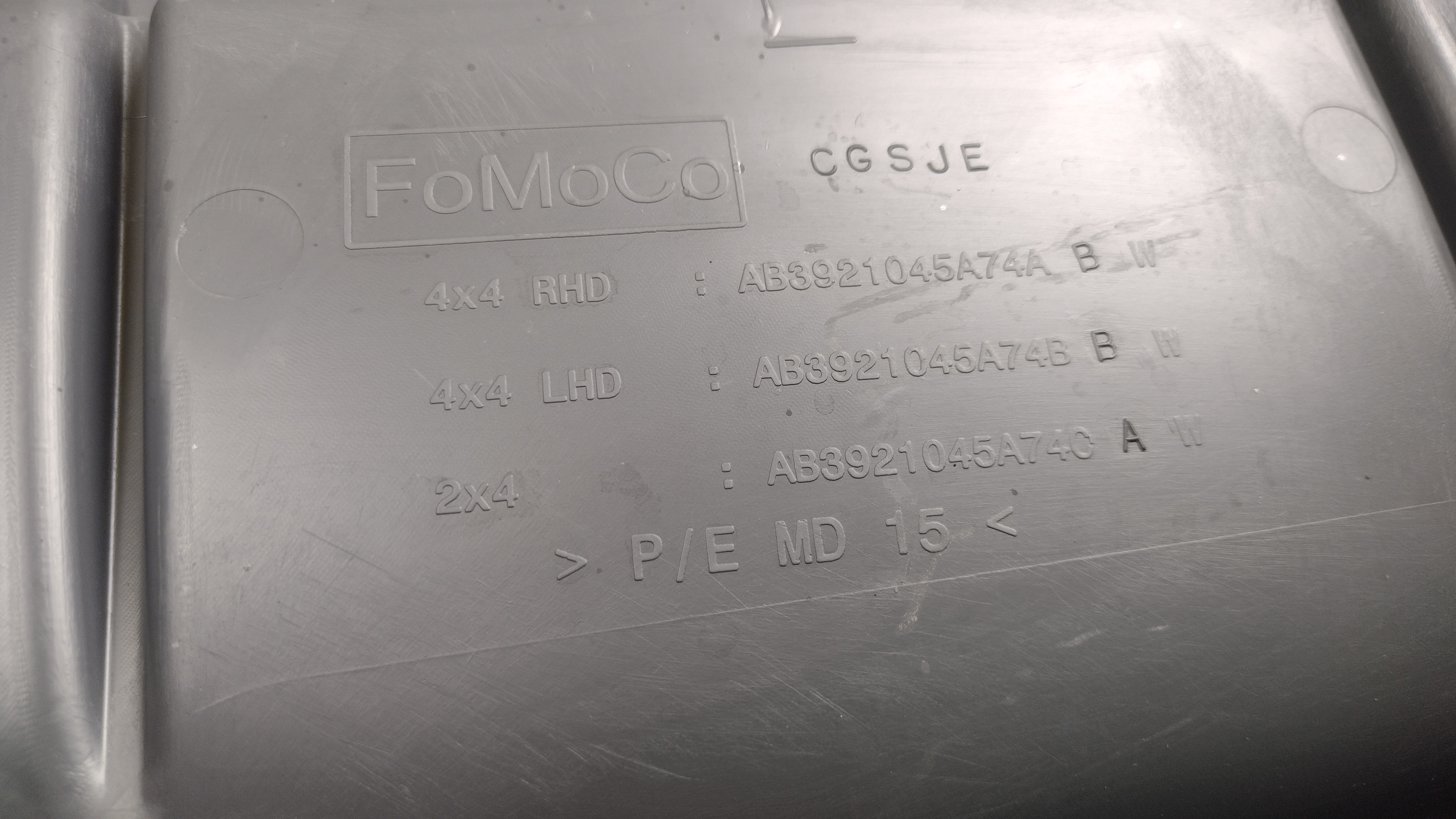 Console Central Ford Ranger 3.2 2014 4