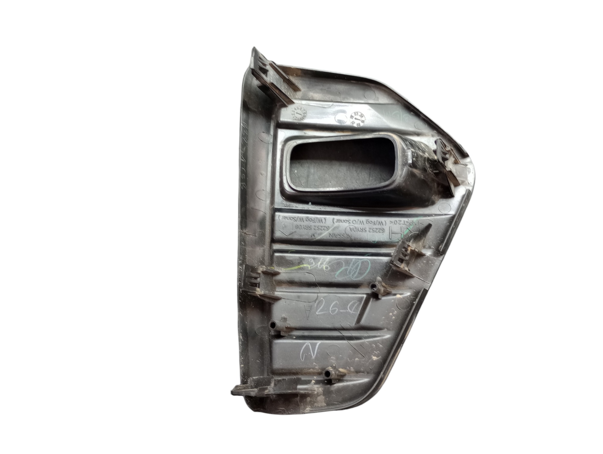 Moldura L.d Farol Auxiliar Milha Nissan Kicks 2022 5