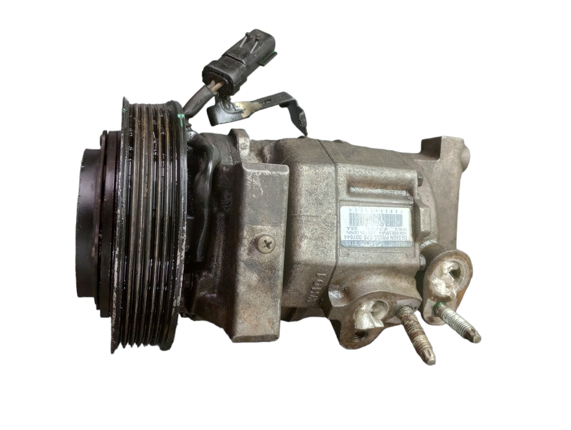Compressor Ar Condicionado Grand Cherokee 3.6 V6 Diesel 2015 6