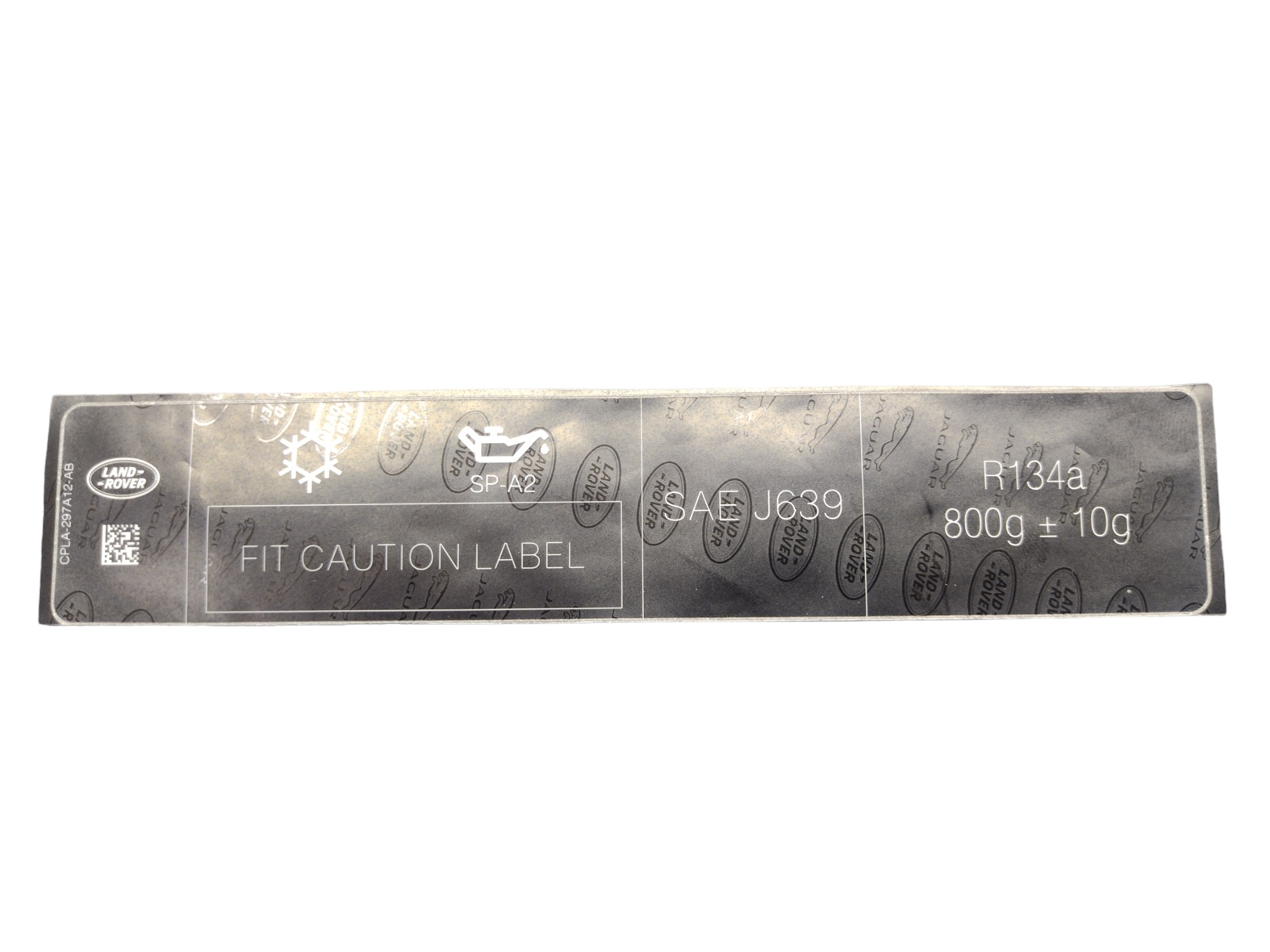 Adesivo De Identificação Sistema A/c Range Rover Sport 2018 2