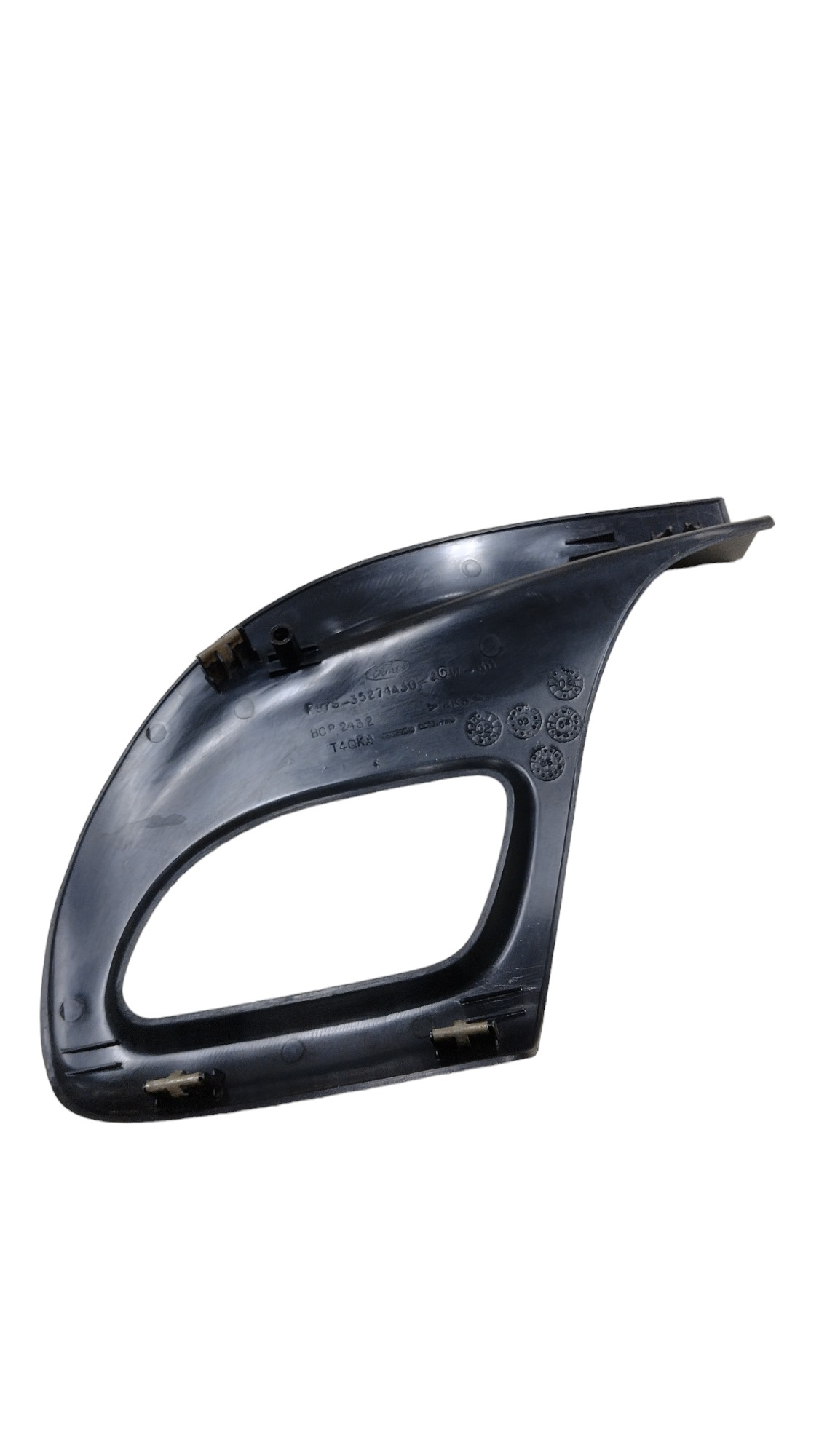 Moldura Maçaneta Interna T.d Ford Ranger 2007 Preto Traseira 3