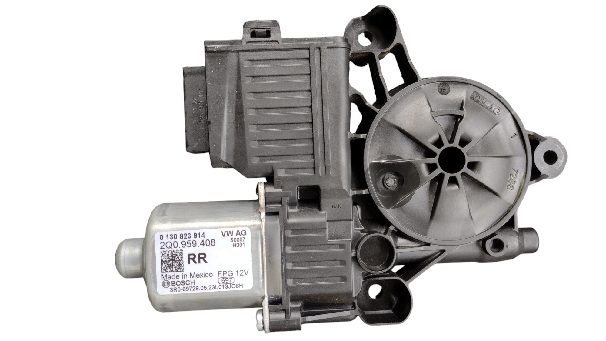 Motor Máquina De Vidro Porta T.d Vw Nivus 2023 2
