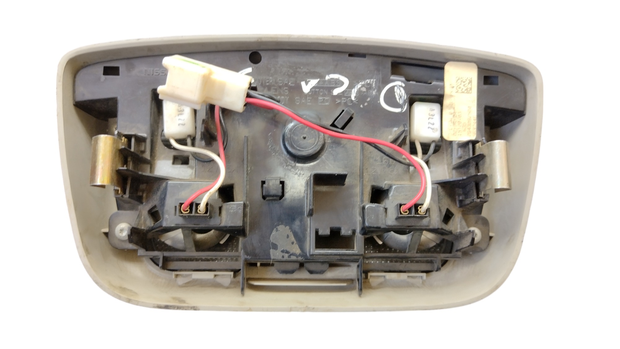 Luz Cortesia Teto Nissan Frontier 2009 4