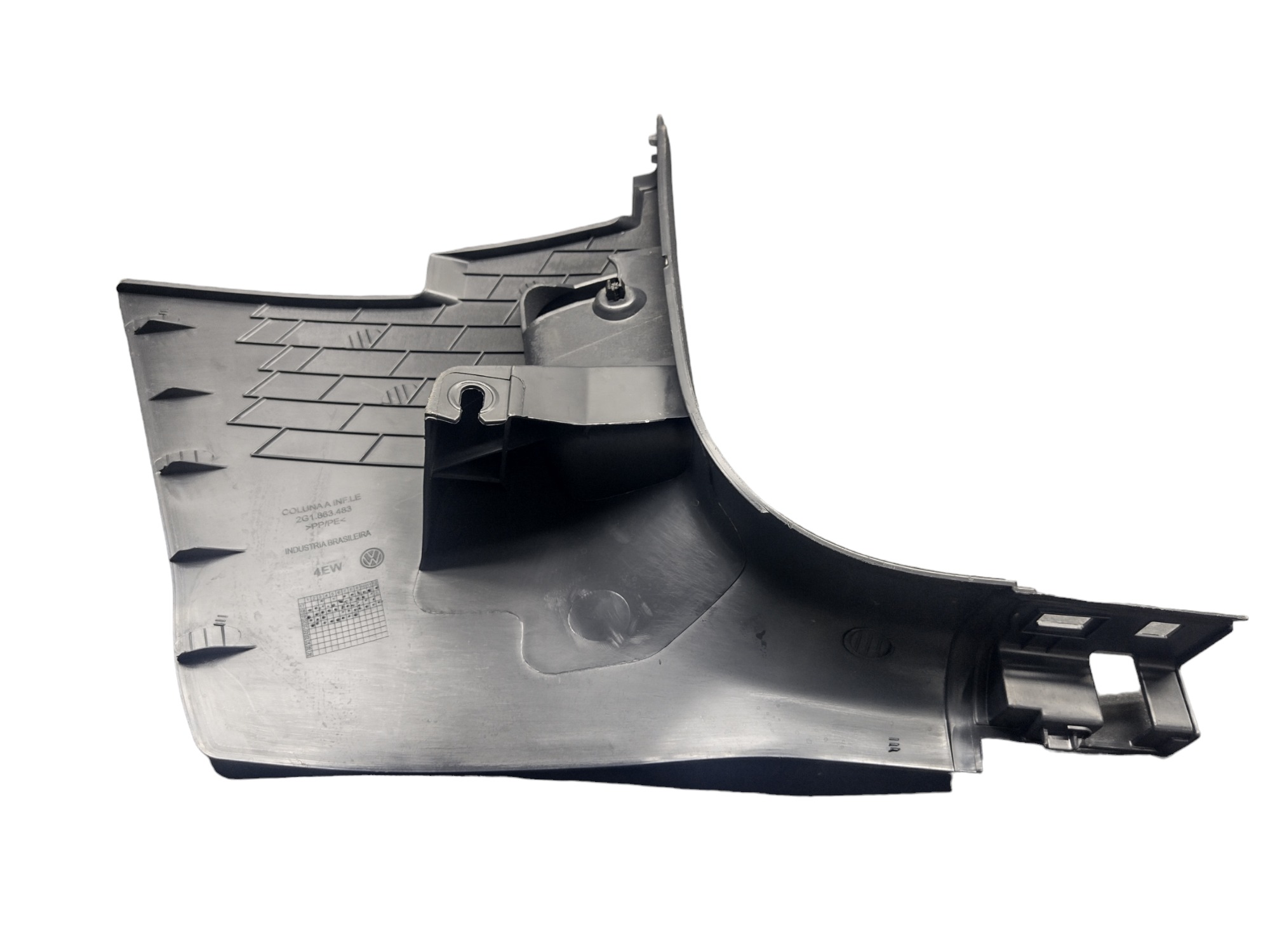 Acabamento Interno Inferior Soleira L.e Vw Nivus 2021 2