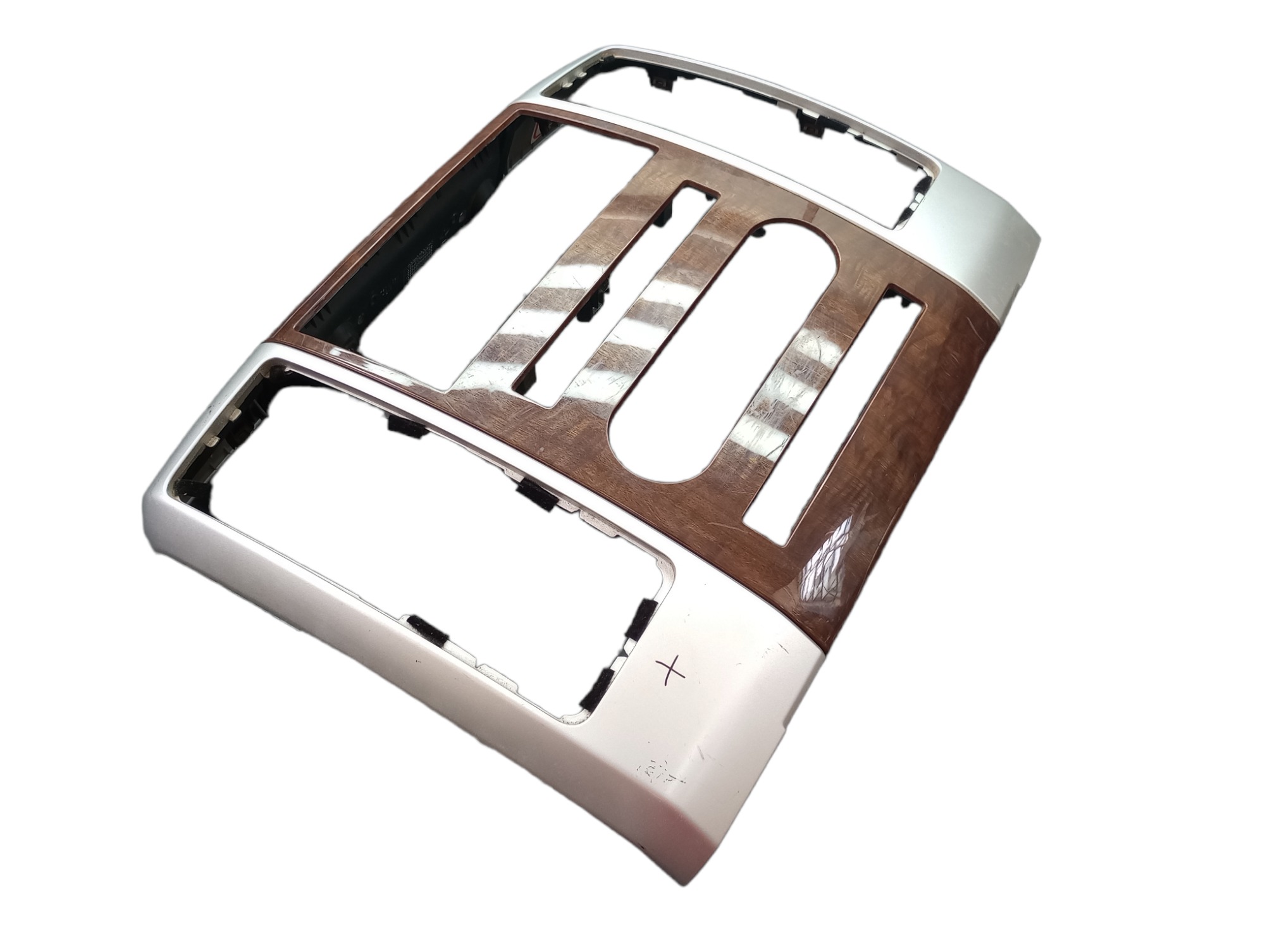 Moldura Painel Central Dodge Ram 2012  Marrom 2
