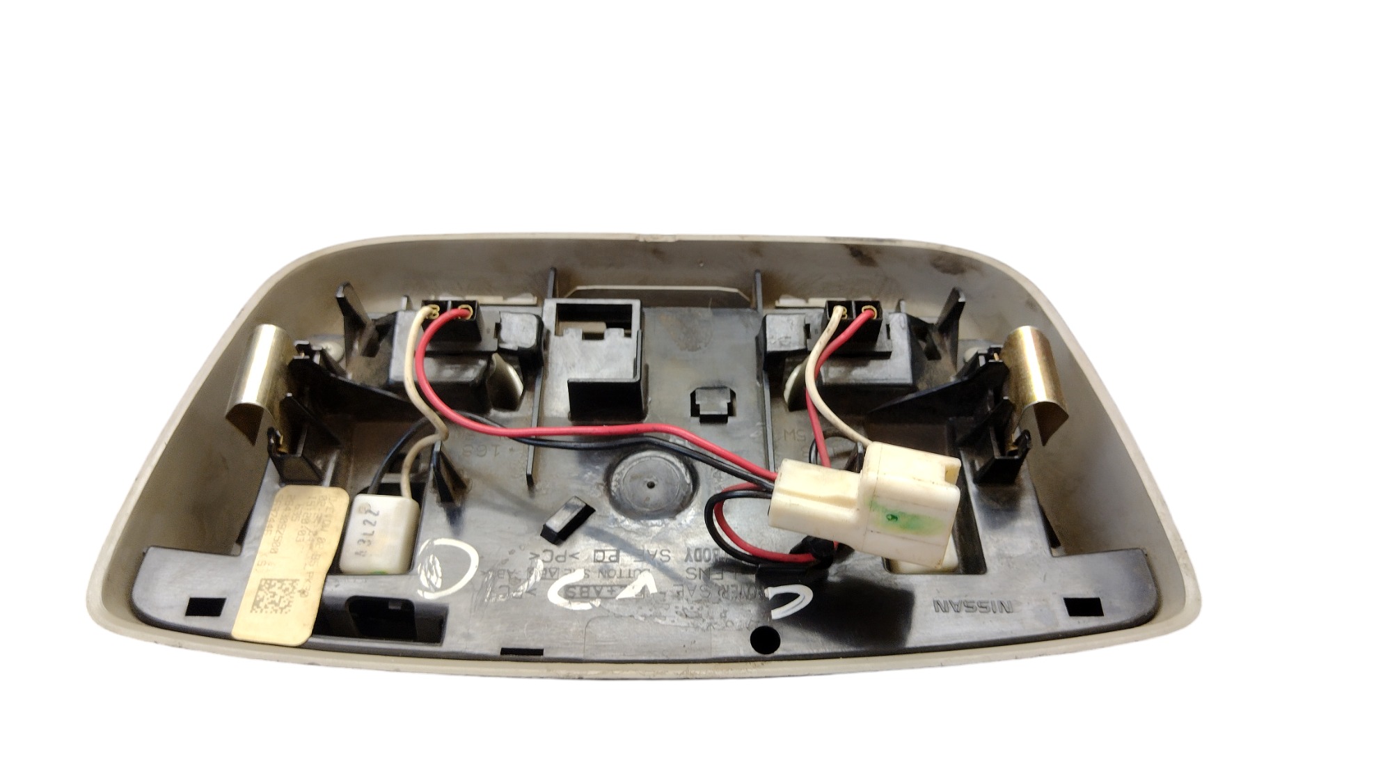 Luz Cortesia Teto Nissan Frontier 2009 5