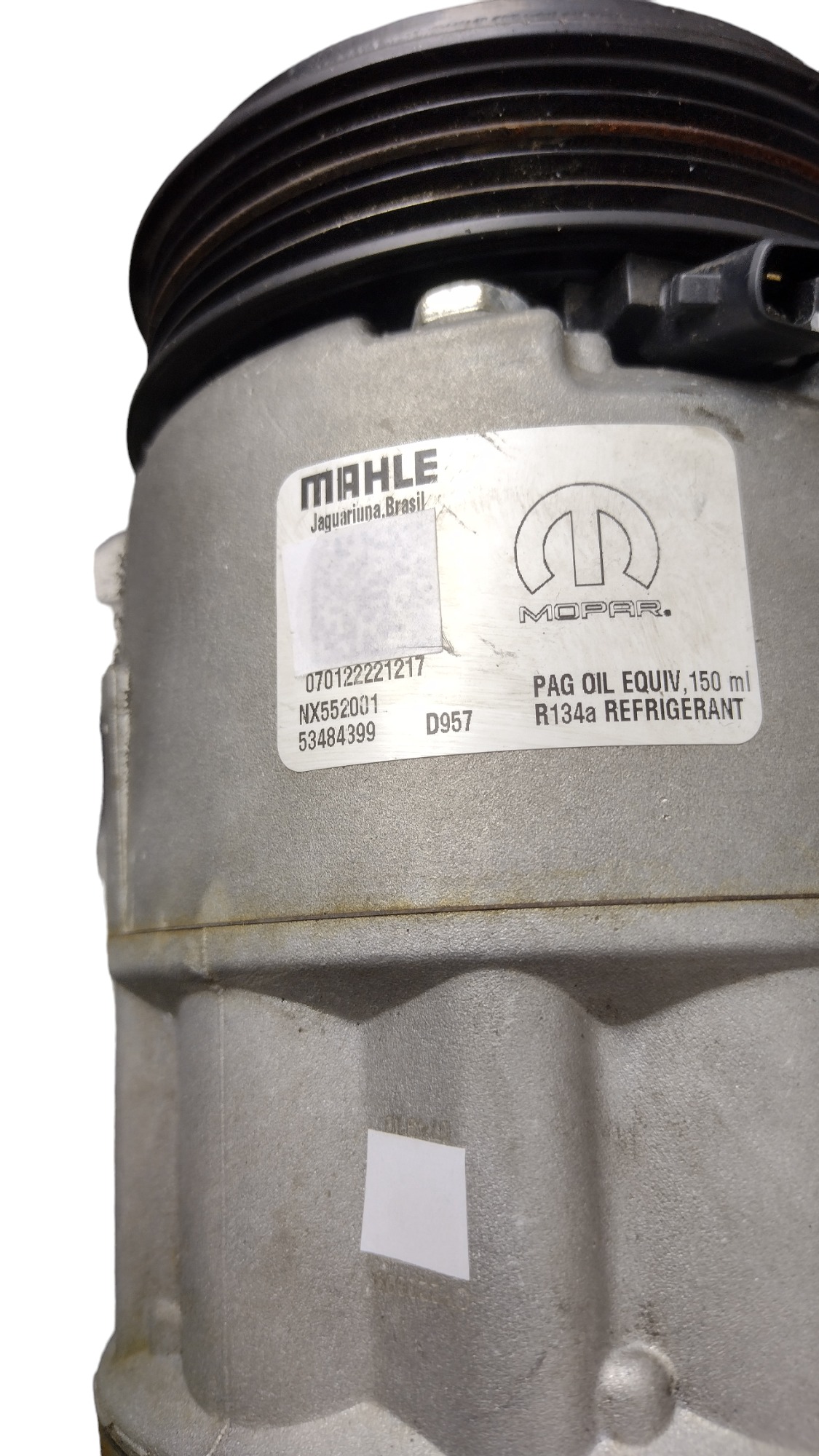 Compressor Ar Condicionado Jeep Renegade 1.3 Turbo Flex 2022 6