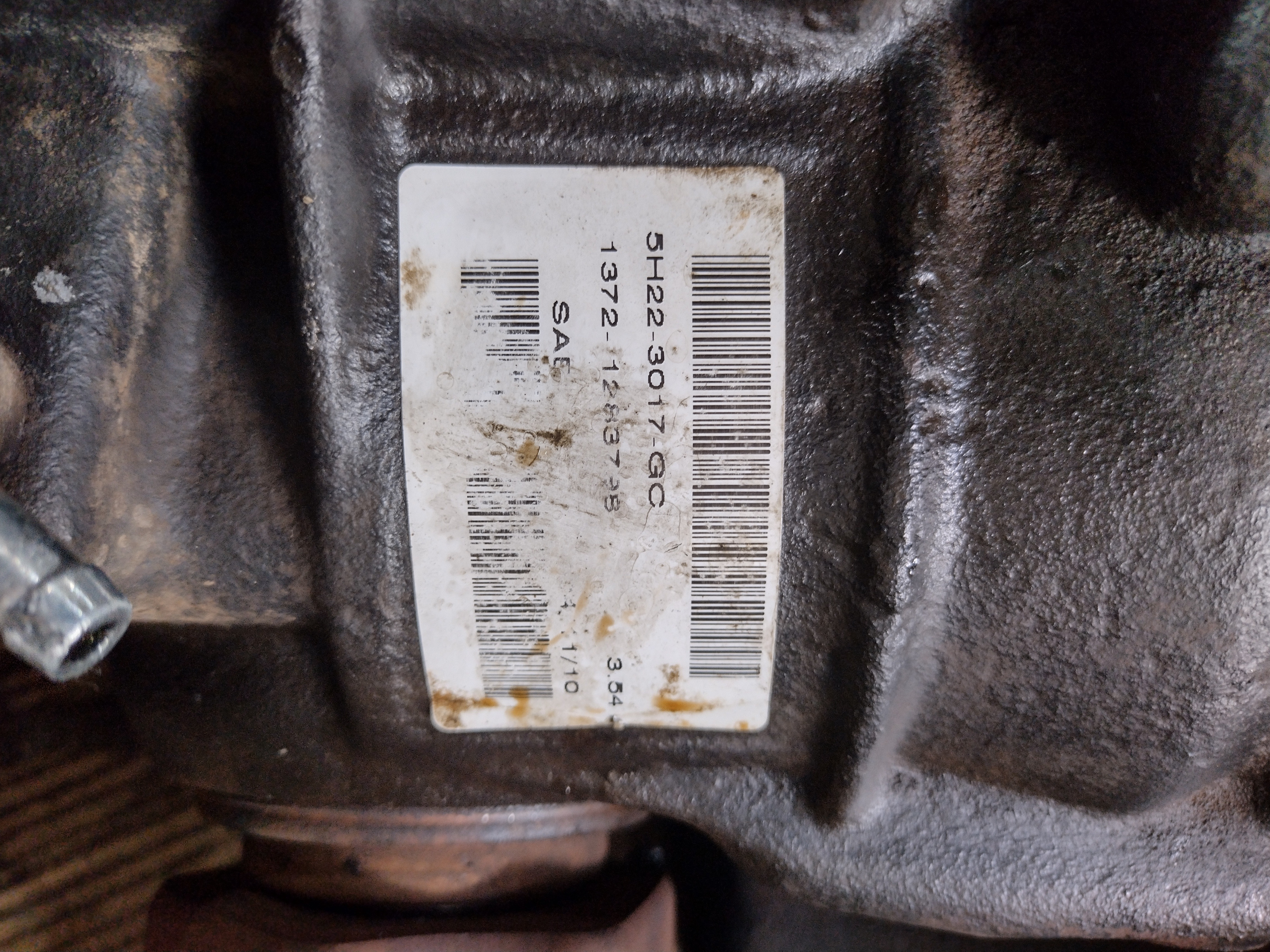 Diferencial Dianteiro Range Rover 2011 5h223017gc 2