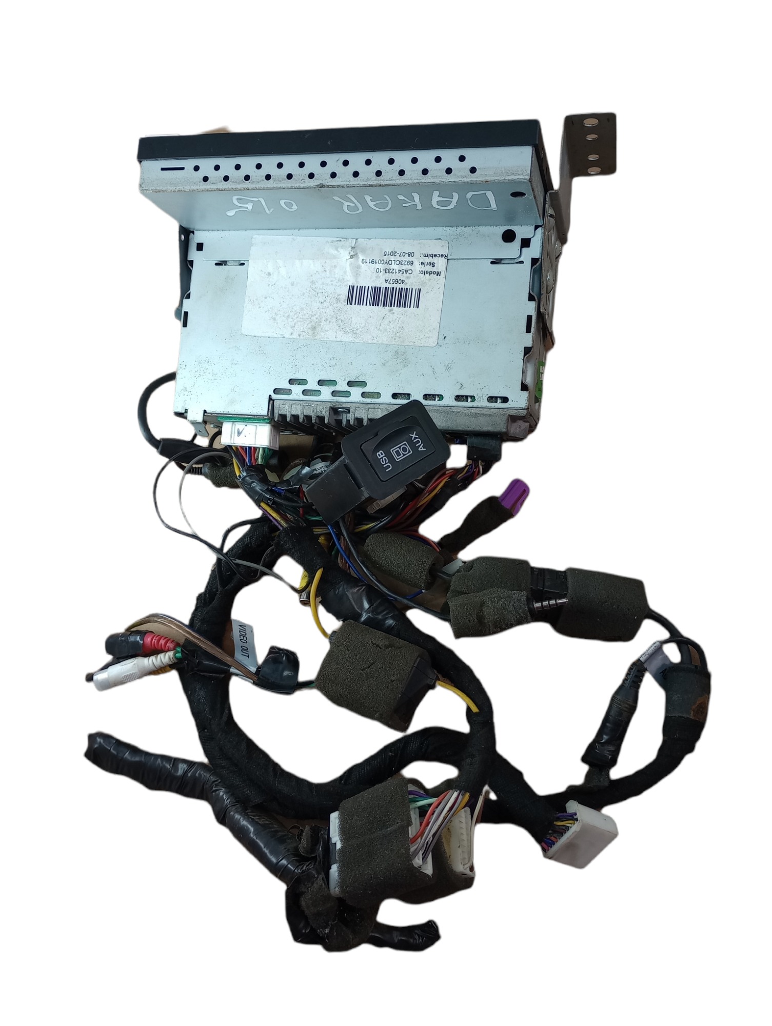 Kit Multimídia Mitsubishi Pajero Dakar 2015 Ca541233-01 6