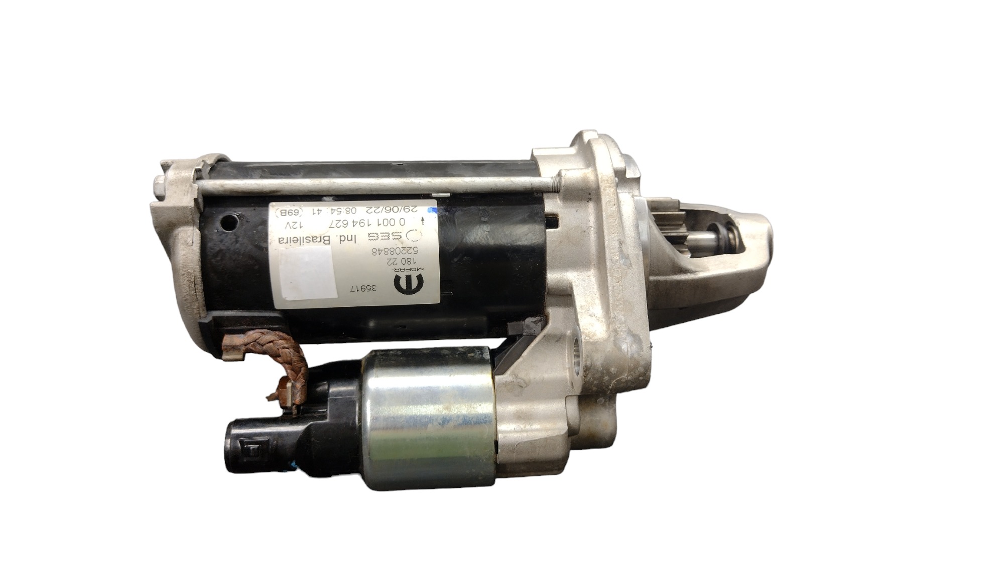 Motor De Arranque Jeep Renegade 1.3 Turbo Flex 2022 4