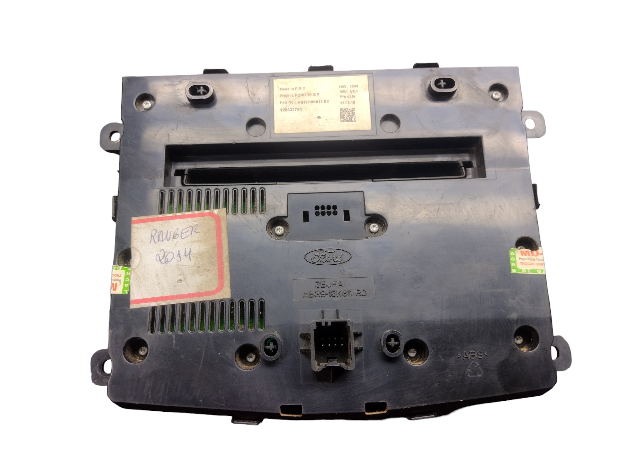 Frente Rádio Original Ranger 2014 2