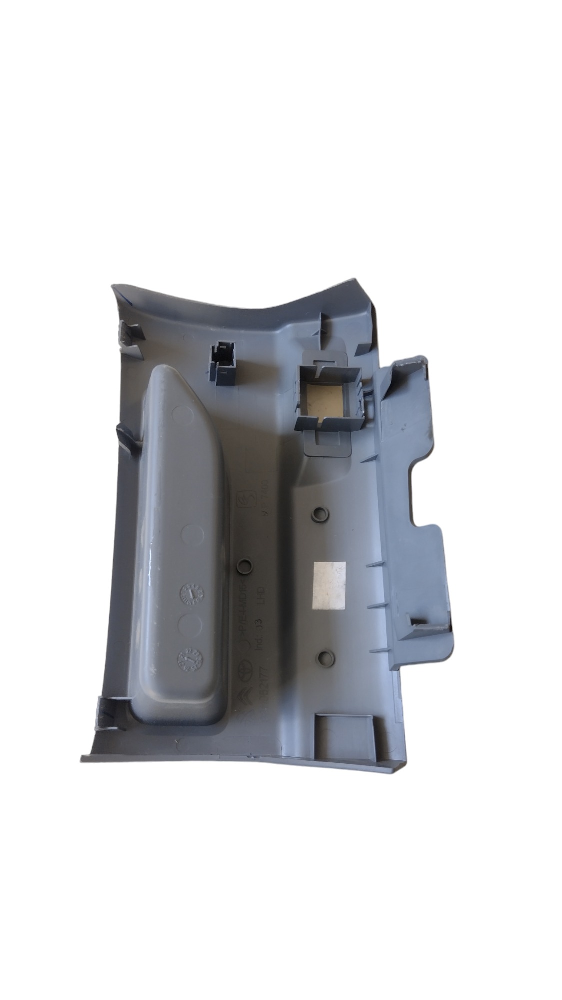 Acabamento Regulagem Luz Farol Peugeot Expert 2022 Cinza 3