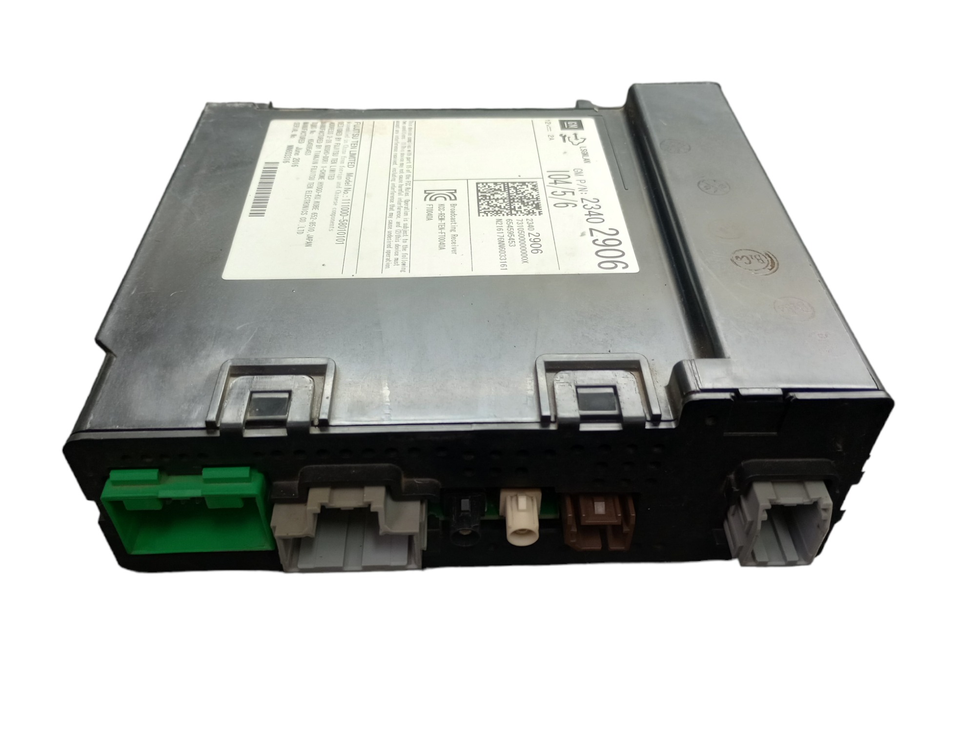 Módulo Amplificador Radio Trailblazer 3.6 V6 2016 4