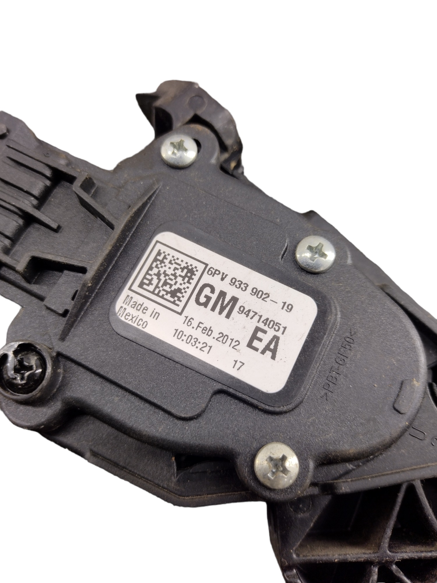 Pedal Acelerador Gm S10 2.8 2013 6pv933902-19 2