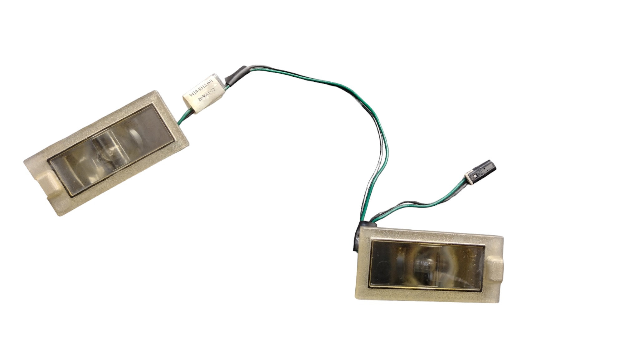 Par Luz De Placa Traseira Fiat Freemont 2014 2