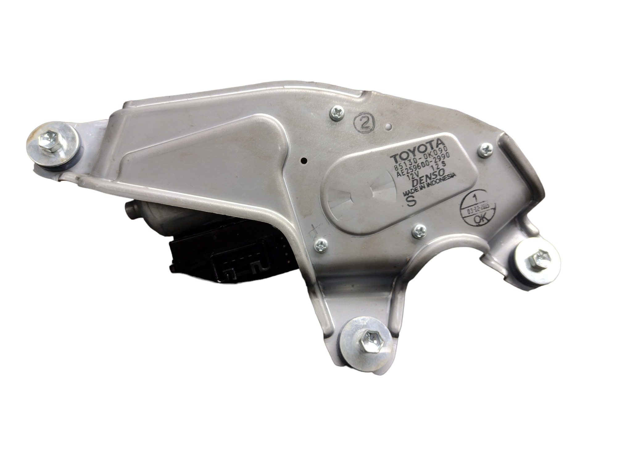 Motor Do Limpador Traseiro Hilux Sw4 Srx 2016 2
