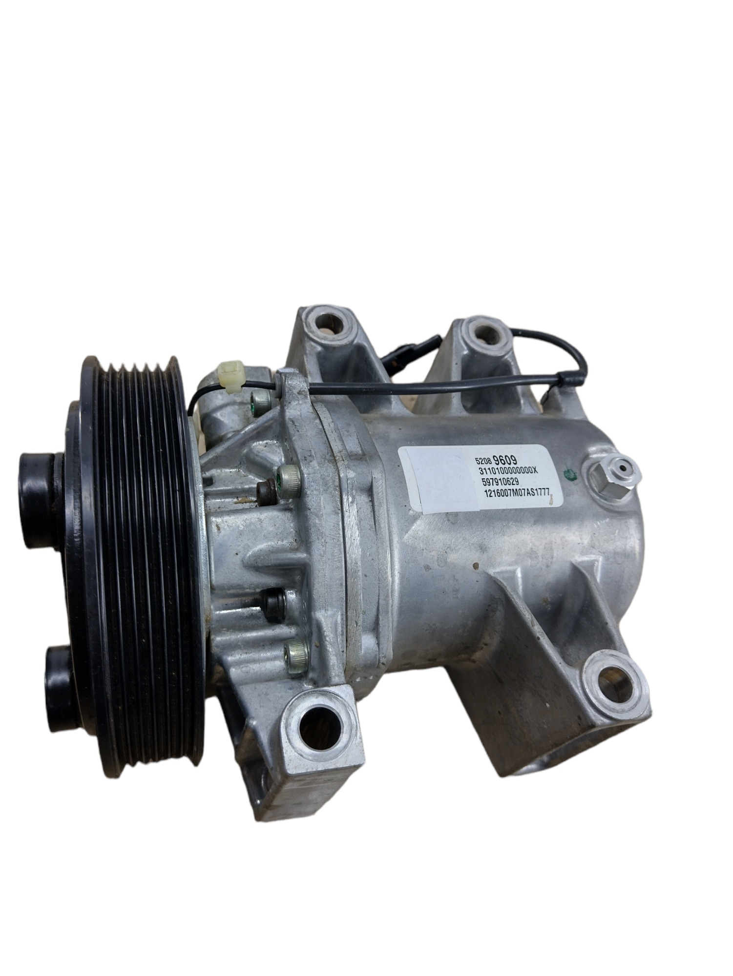 Compressor Ar Condicionado Gm S10 2.4 Flex 52089609 2016 4