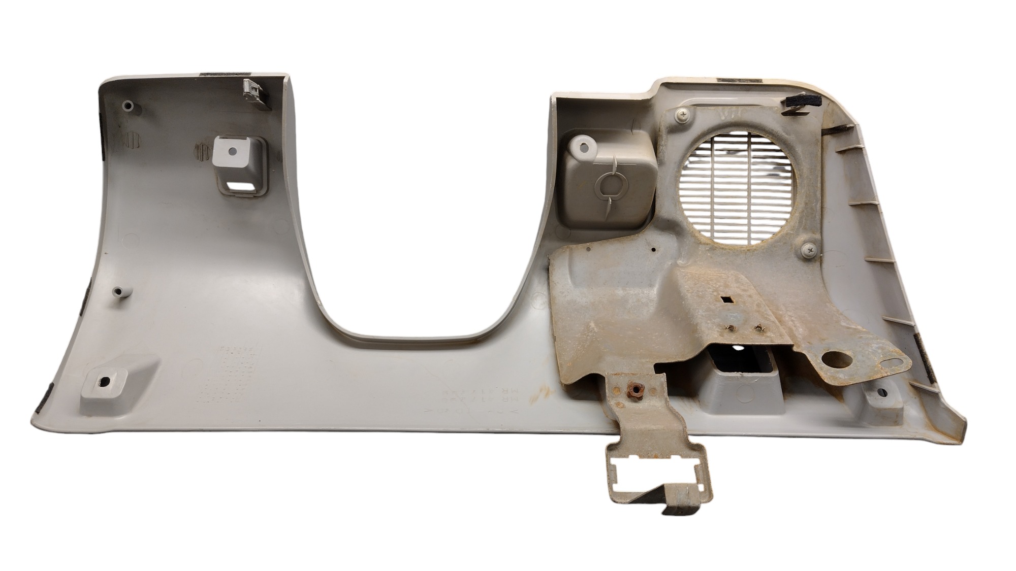 Acabamento Inferior Painel Pajero Sport 2007  Cinza 4