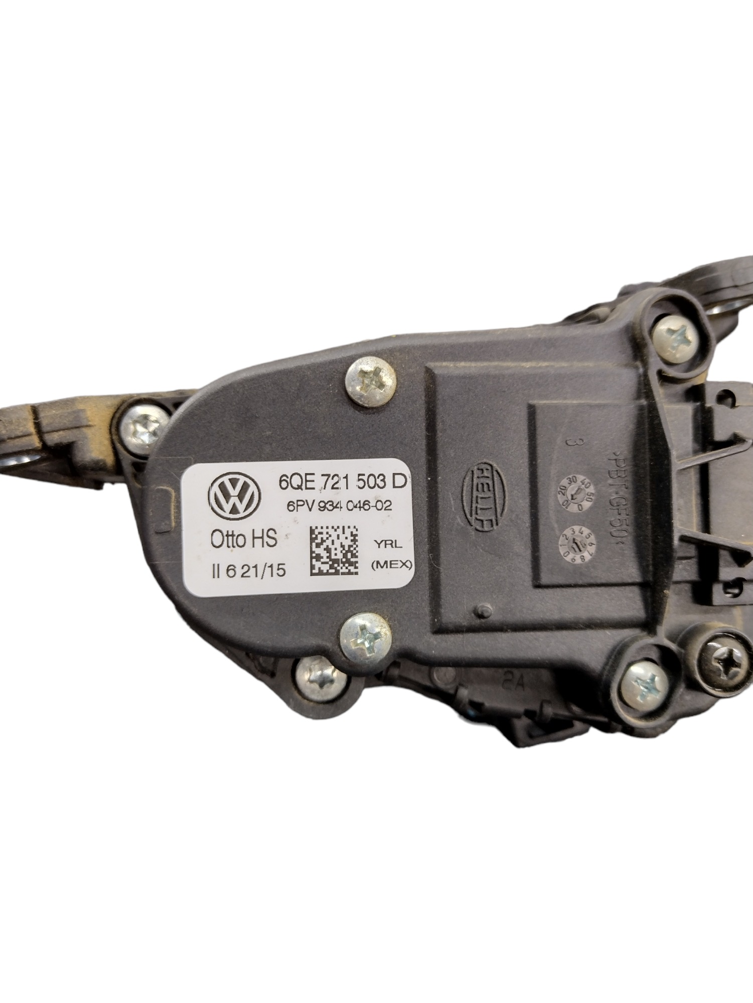 Pedal Acelerador Fox 1.6 2016 6qe721503d 2
