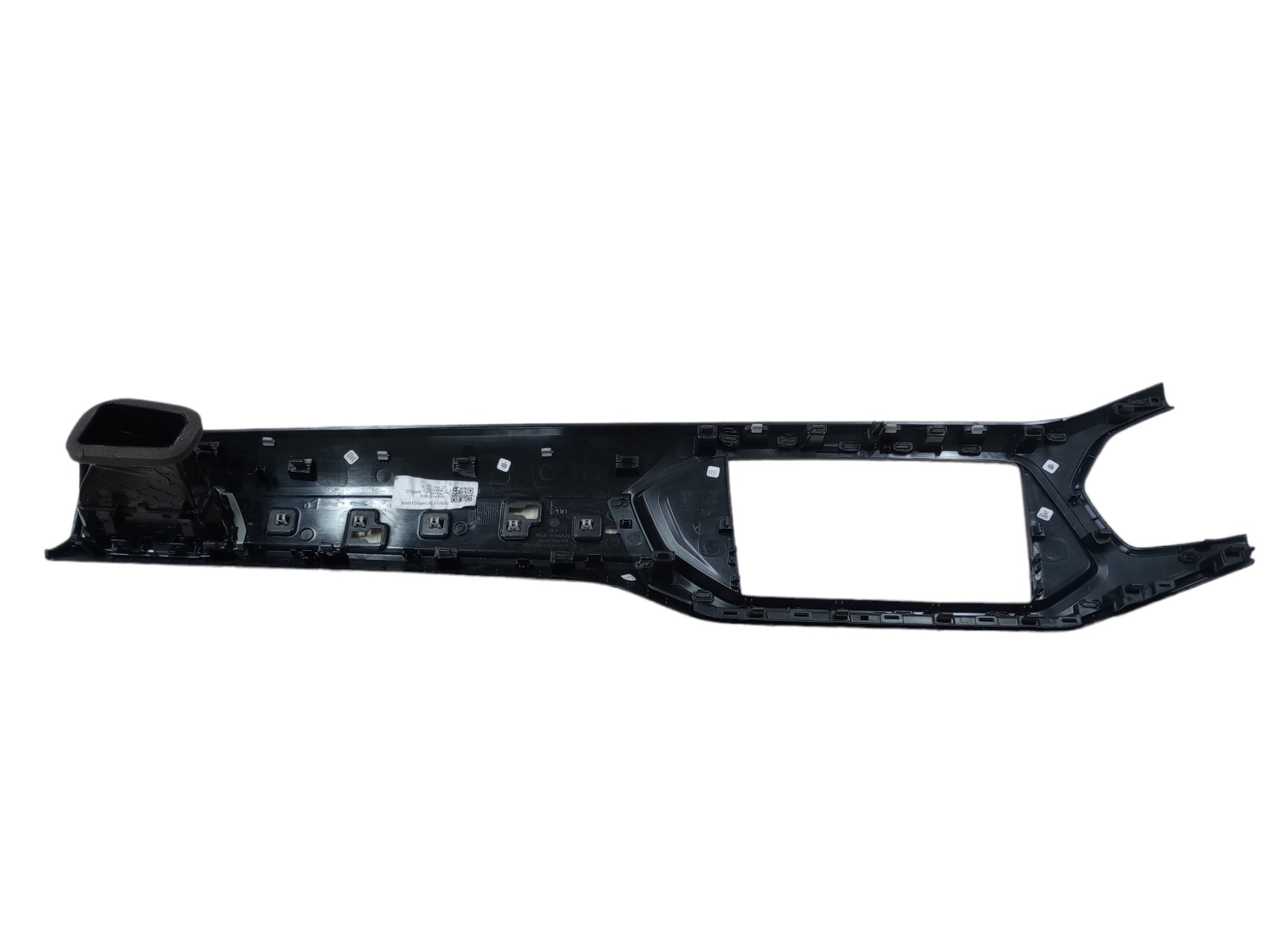 Moldura Painel Central Vw Tcross 2023 Com Detalhes 9