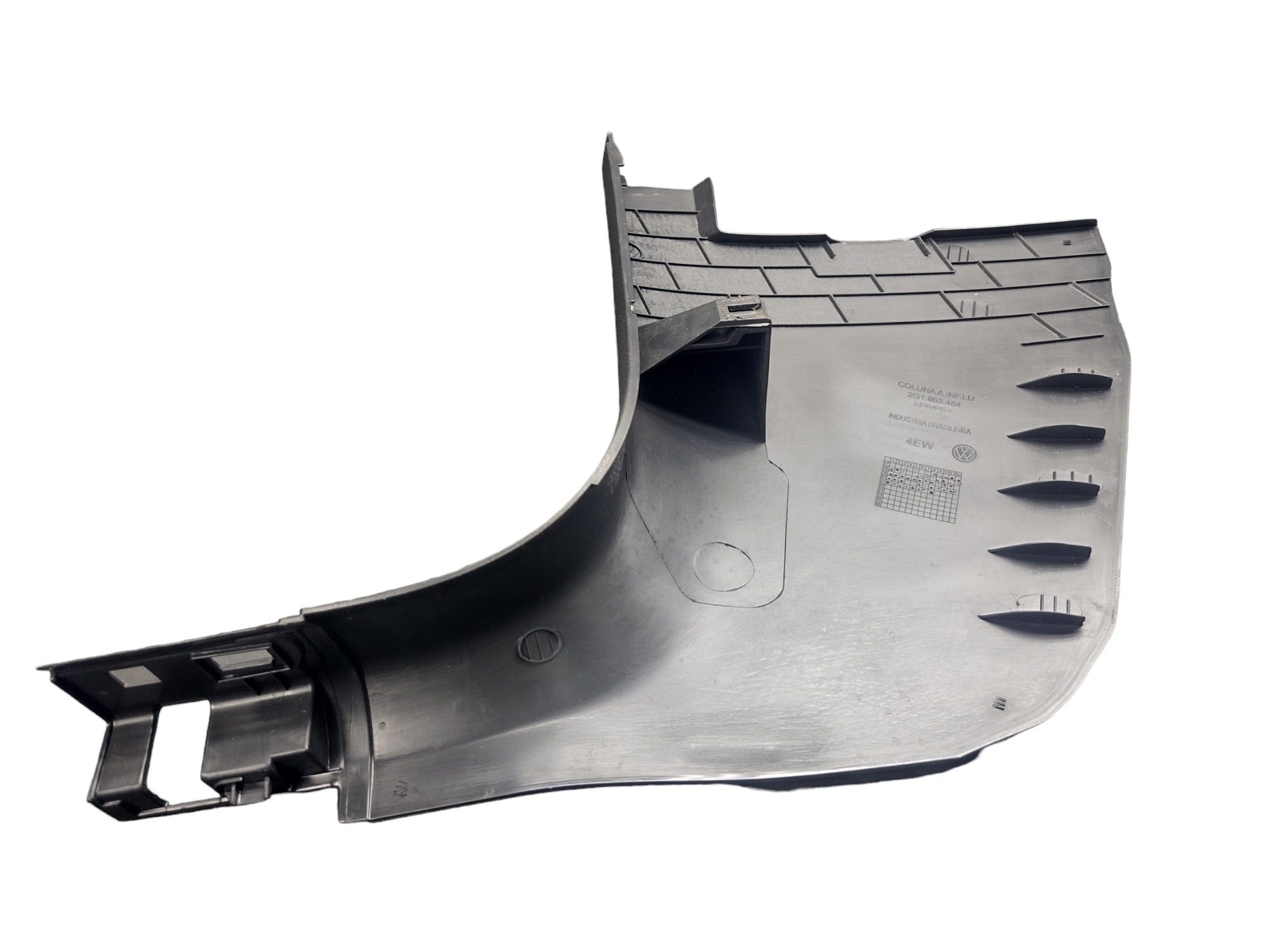 Acabamento Interno Inferior Soleira L.d Vw Nivus 2021 2