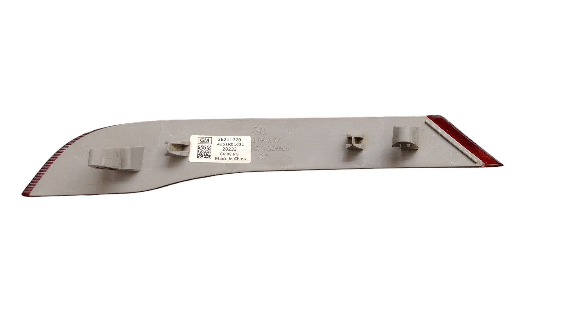 Refletor T.d Parachoque Tracker 2020 Cor 4
